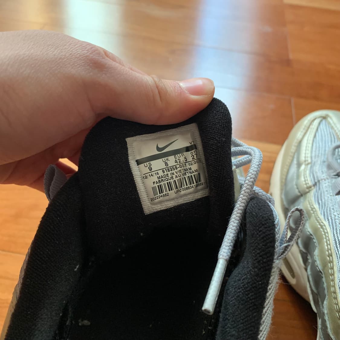 나이키 에어맥스95 실버 270 상품이미지4