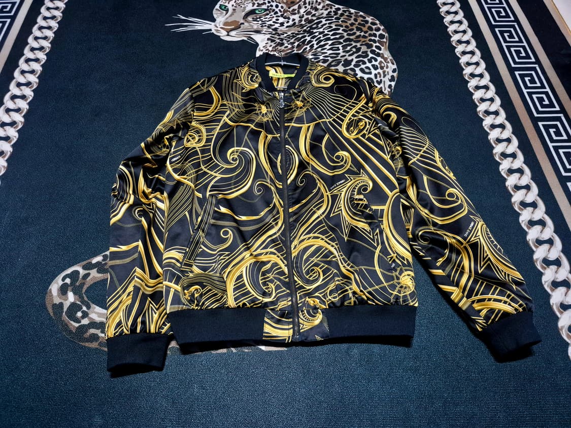 베르사체 바로크 패턴 하프 봄버 자켓 L 정품 상품이미지1