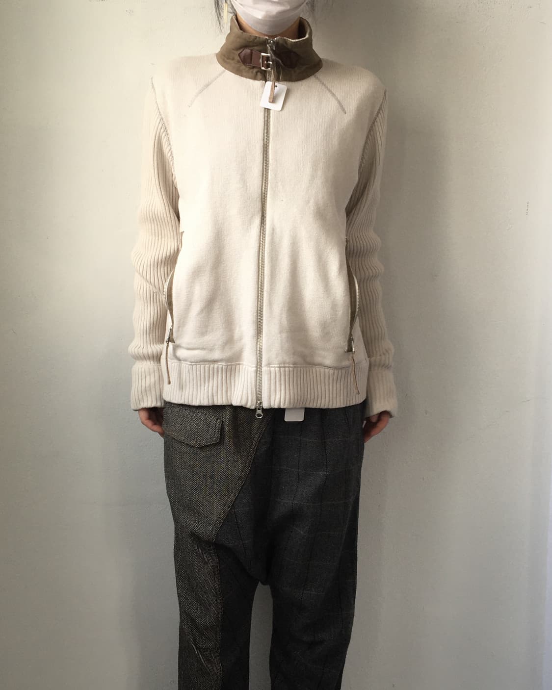 Takeo kikuchi high neck zip up 상품이미지1