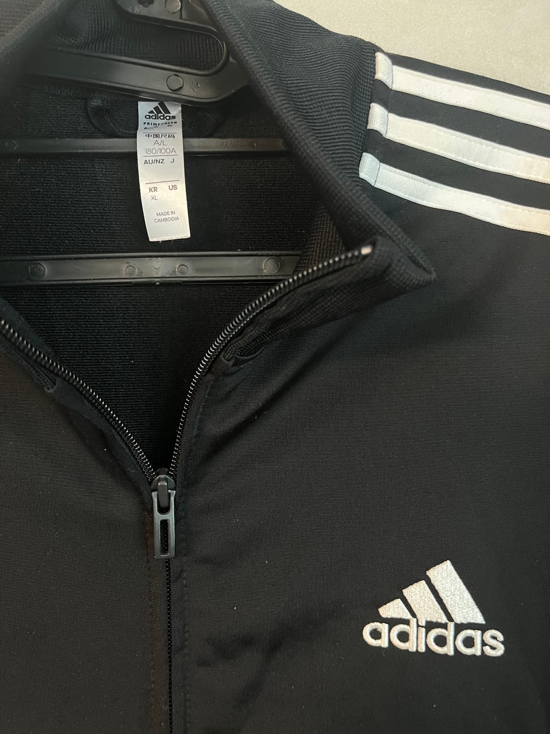 아디다스 져지 블랙 [XL] 상품이미지4