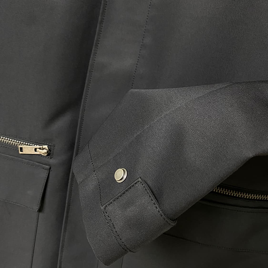 H&M 후디 하프 코트 상품이미지5