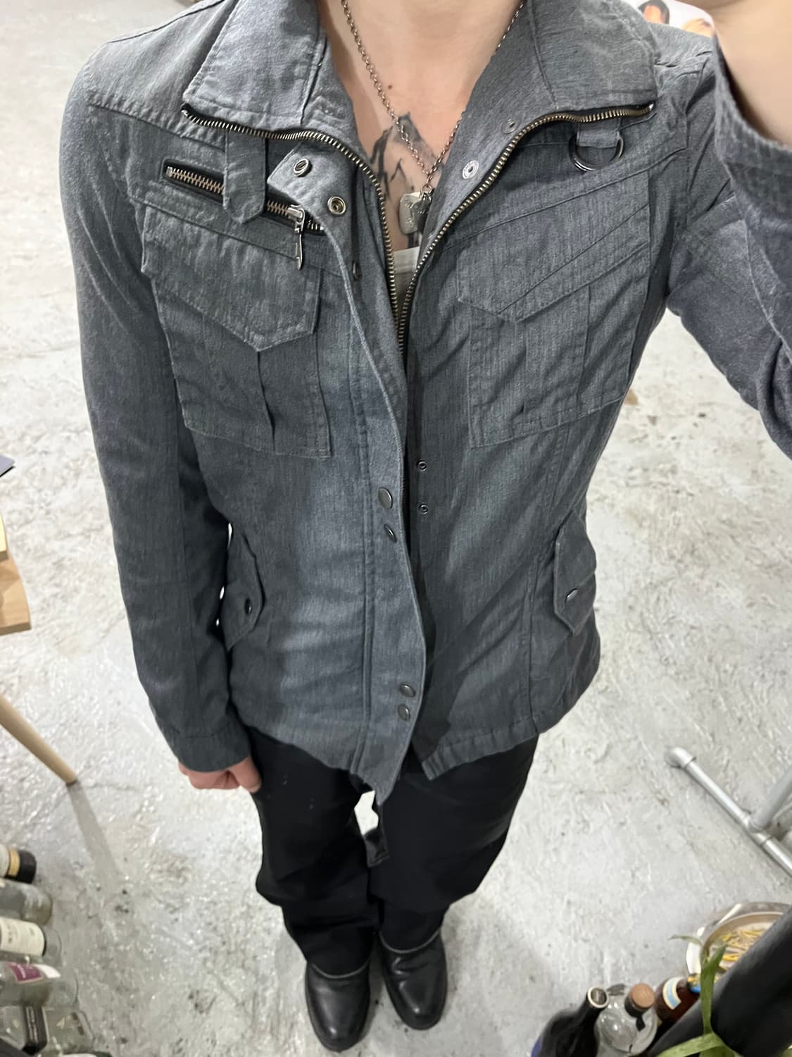 Michel Klein biker jacket 상품이미지3