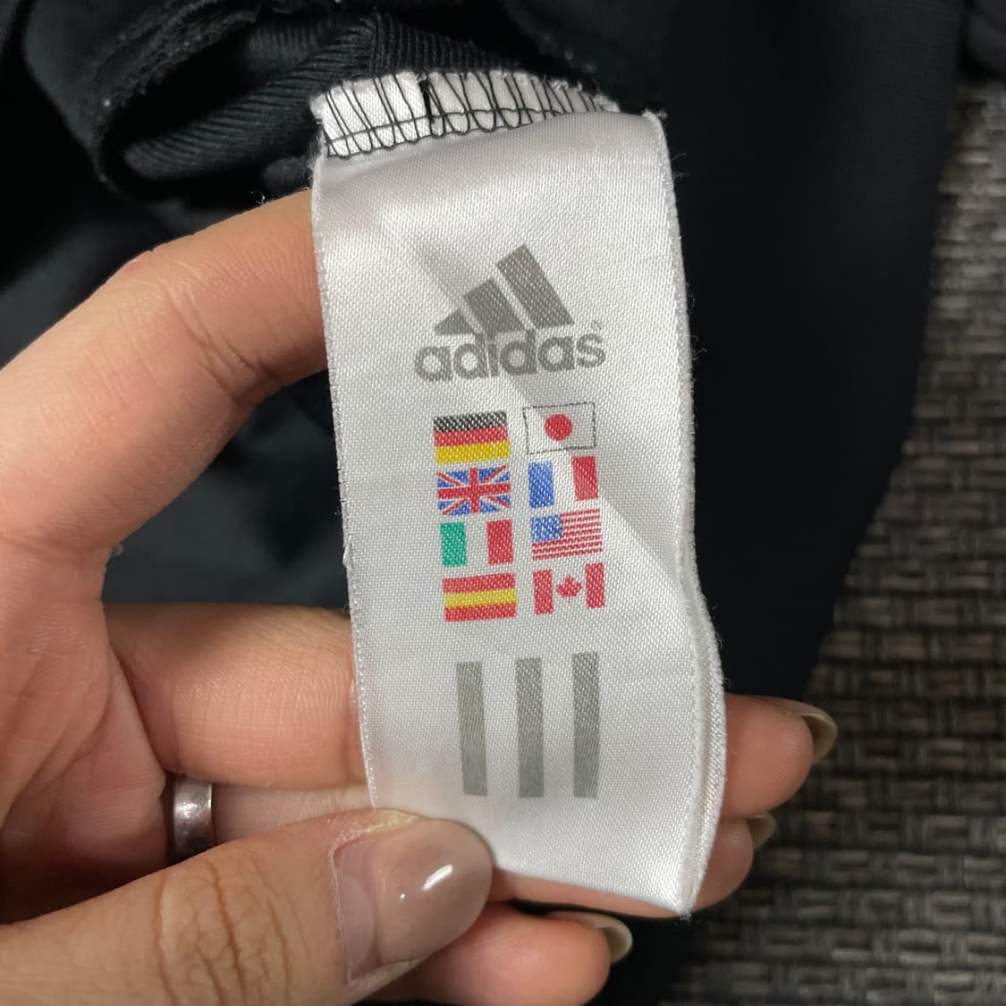 아디다스 블랙 트랙탑 져지 105 상품이미지8