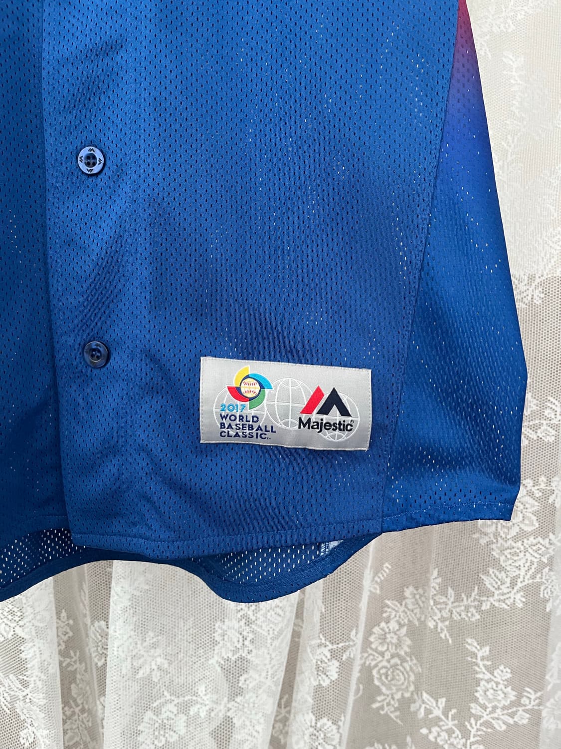 새상품 2017 마제스틱 WBC 야구 국대 유니폼 노마킹 상품이미지5