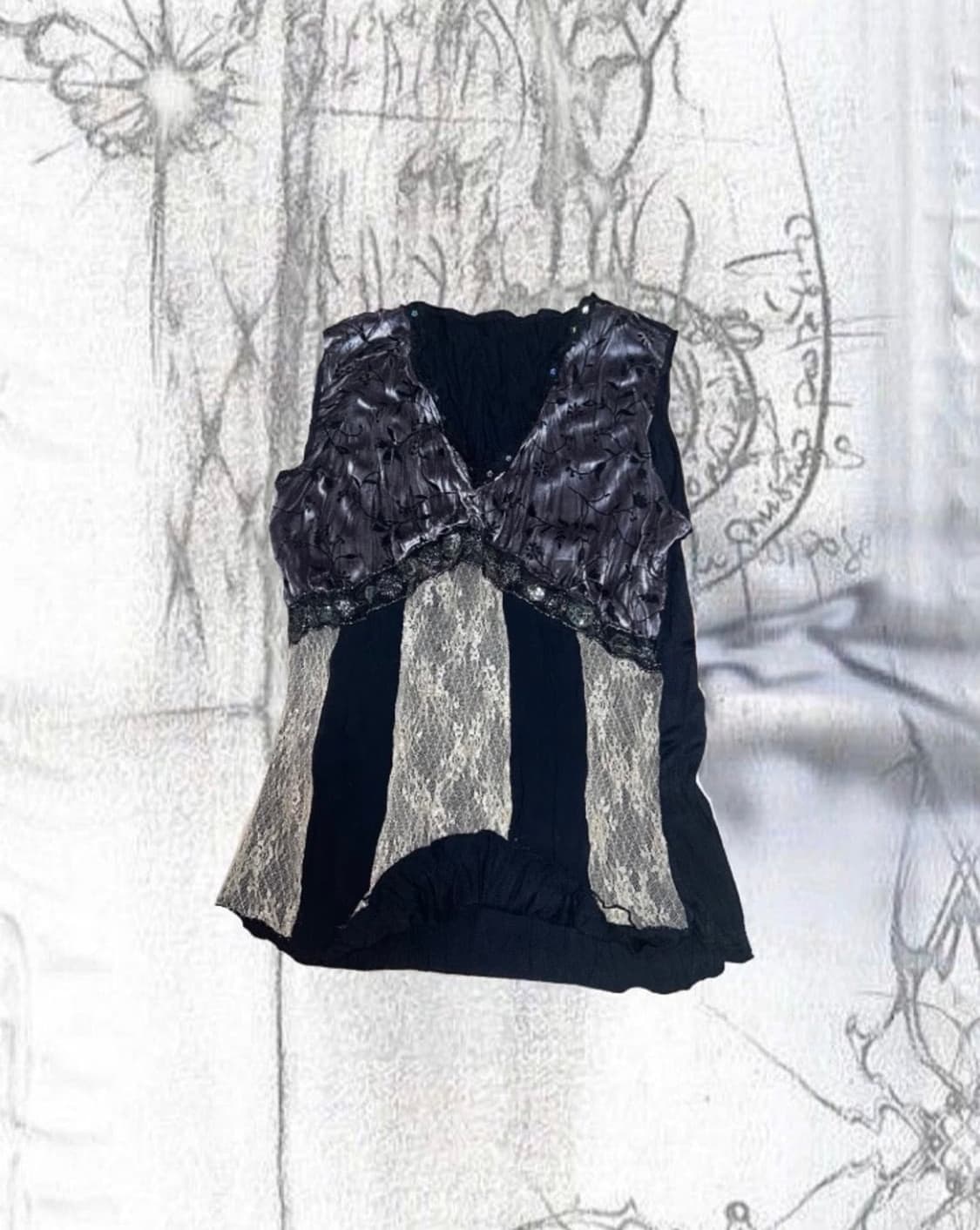 그런지 벨벳 슬리브리스 상품이미지1