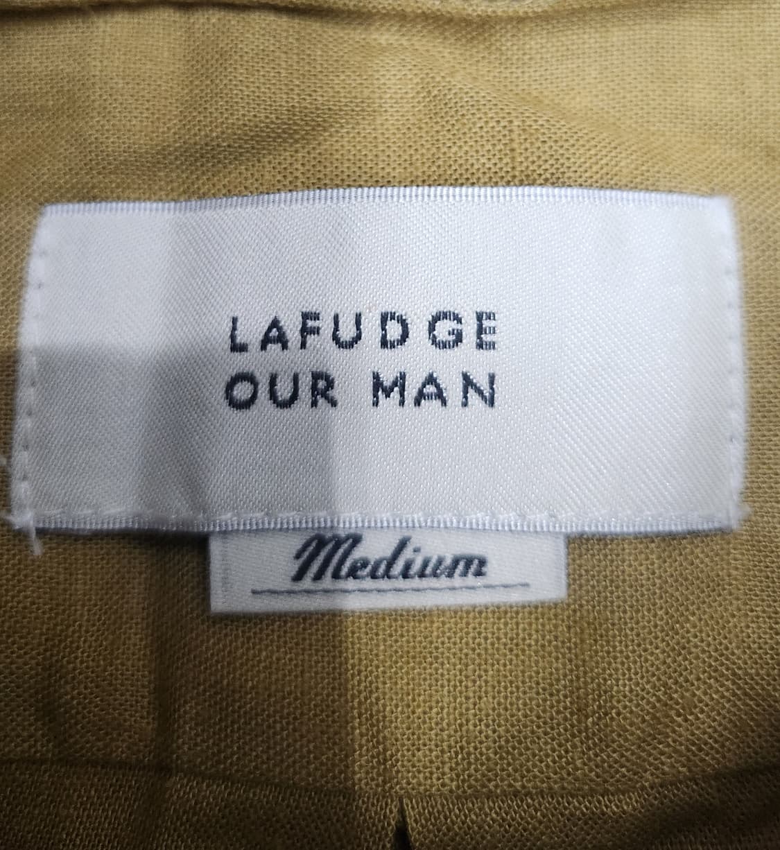 (새상품) 라퍼지스토어 텐셀 린넨 셔츠 M (크게나옴) (105-110) 상품이미지3