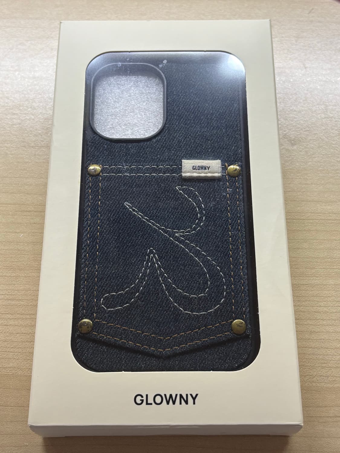 16/ 글로니 glowny g pocket case 데님 포켓 폰케이스 상품이미지2