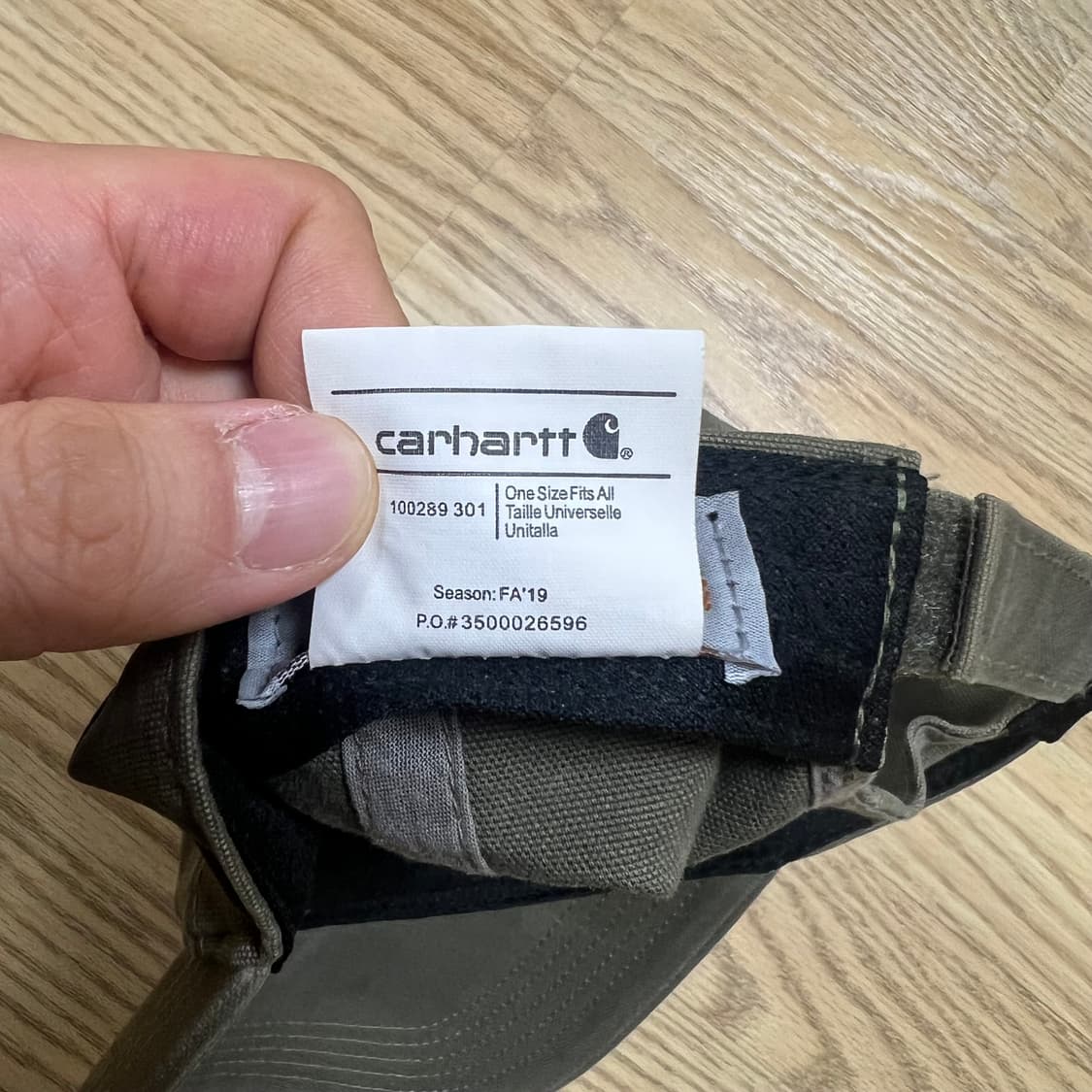 [CARHARTT] 칼하트 빈티지 오데사 카키 볼캡 상품이미지5