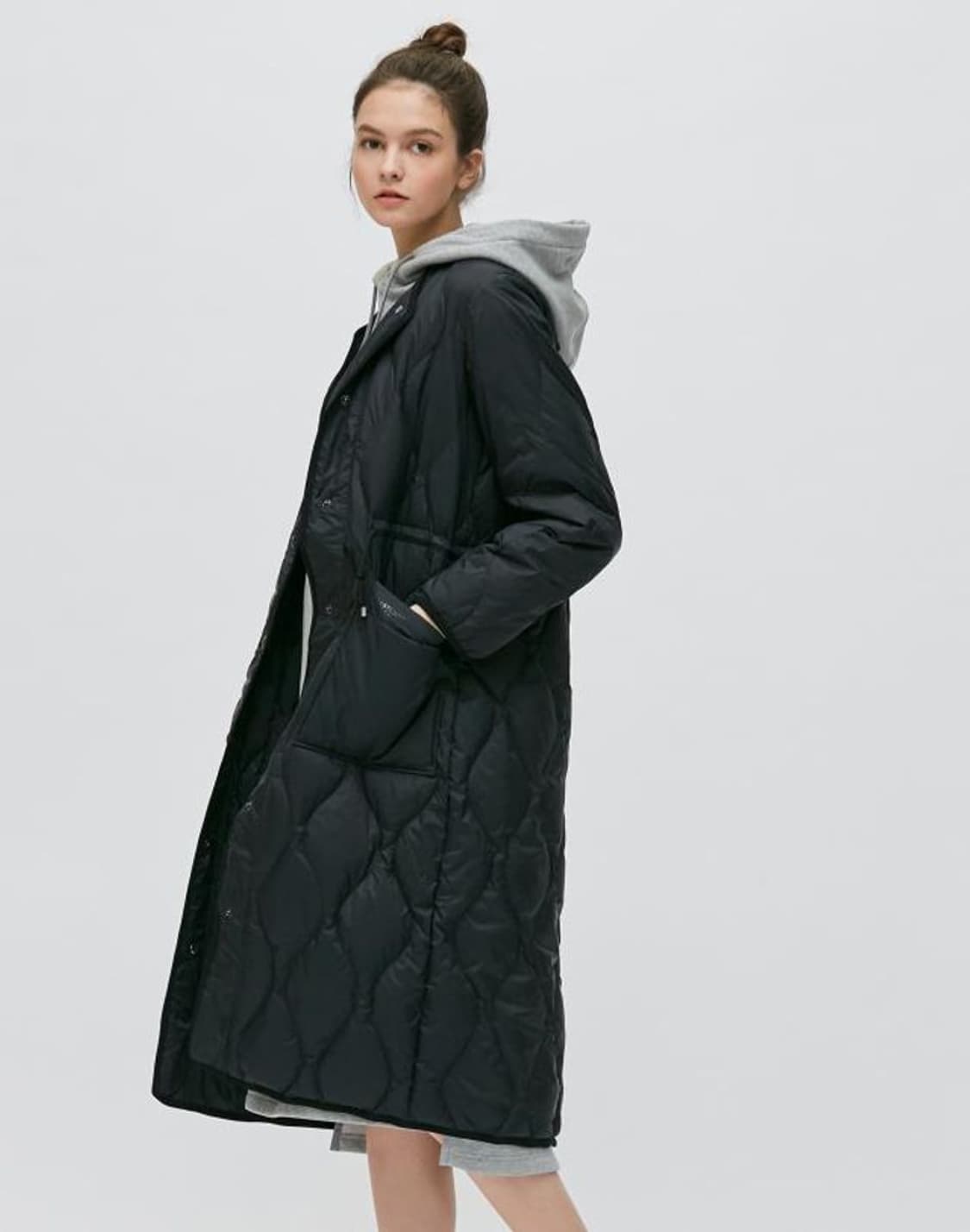 [95] 질스튜어트 스포츠 뉴욕 여성 퀼팅 구스 다운 롱패딩 점퍼 자켓 상품이미지1