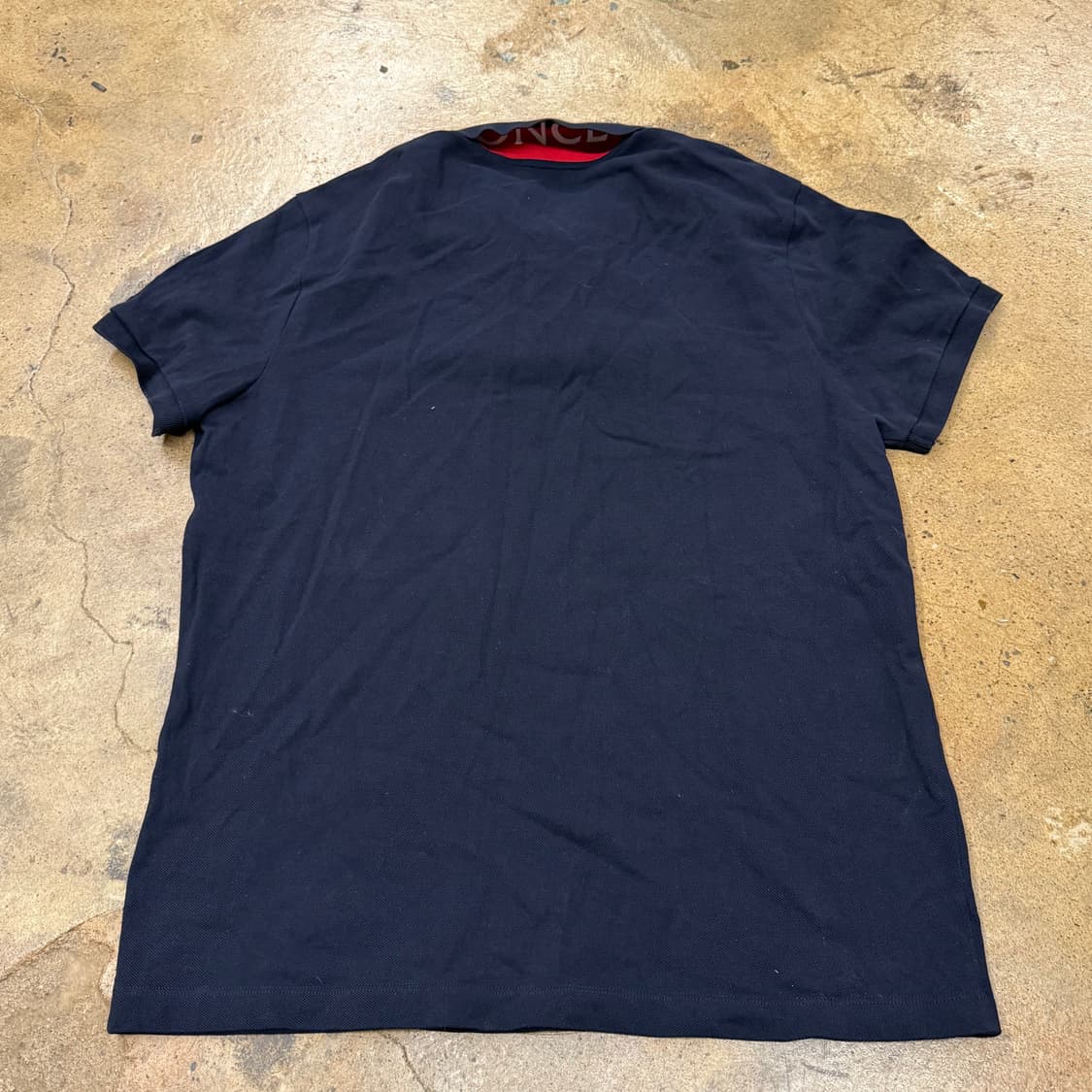 [정품] 몽클레어 블랙 반팔 폴로티 b15 상품이미지3