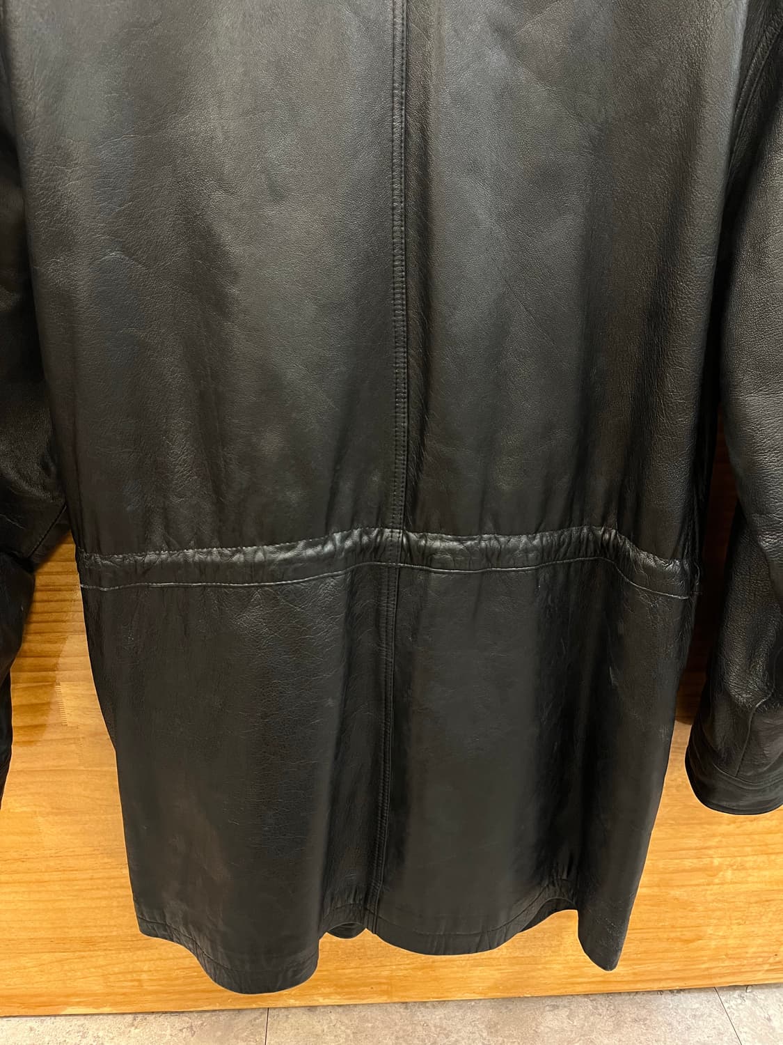 빈티지 양가죽 레더 자켓 블랙 100 #csz3596 상품이미지9