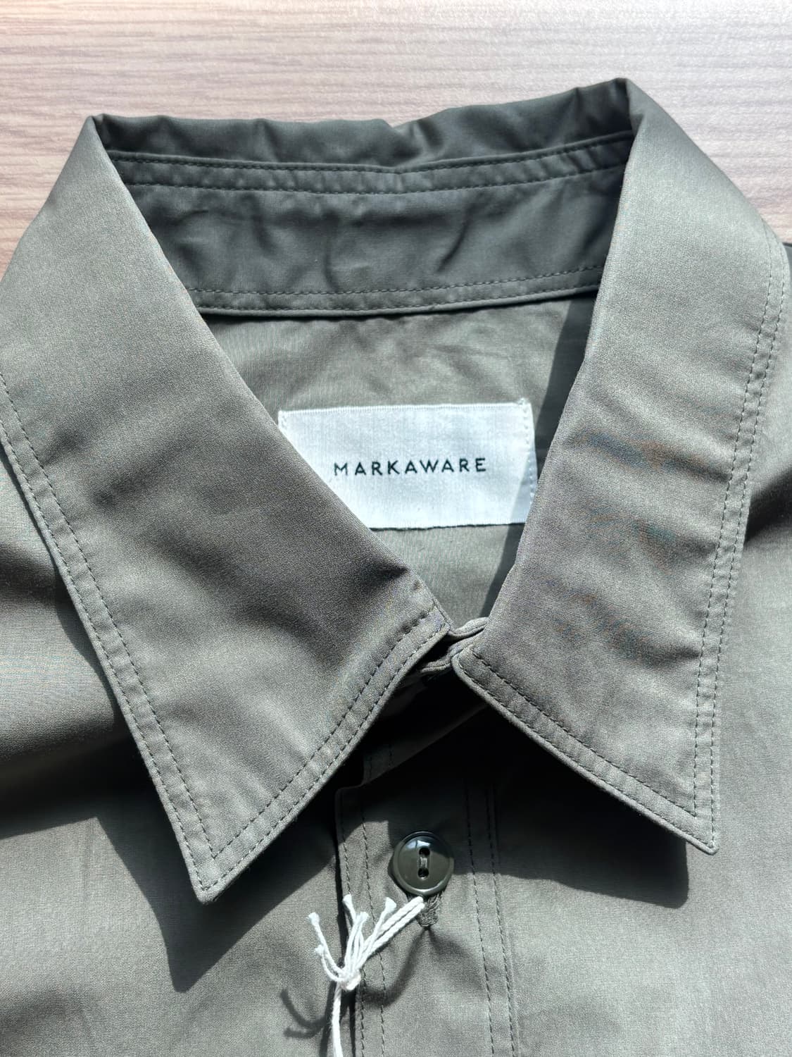 [새상품] 마카웨어 markaware 롱 텐트 셔츠 상품이미지4