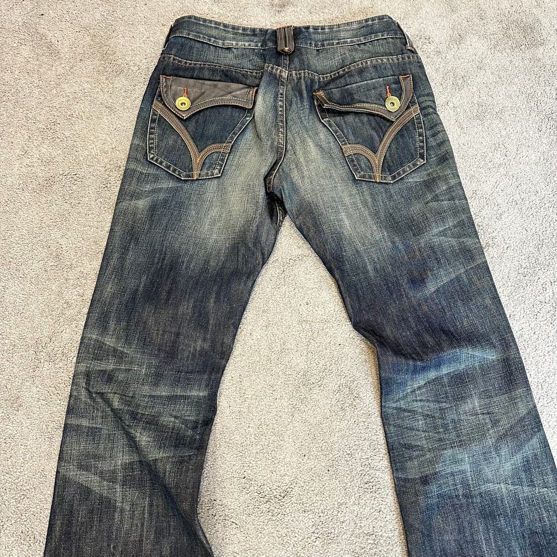 백넘버 페이드 웨스턴 데님 팬츠(34) 상품이미지7