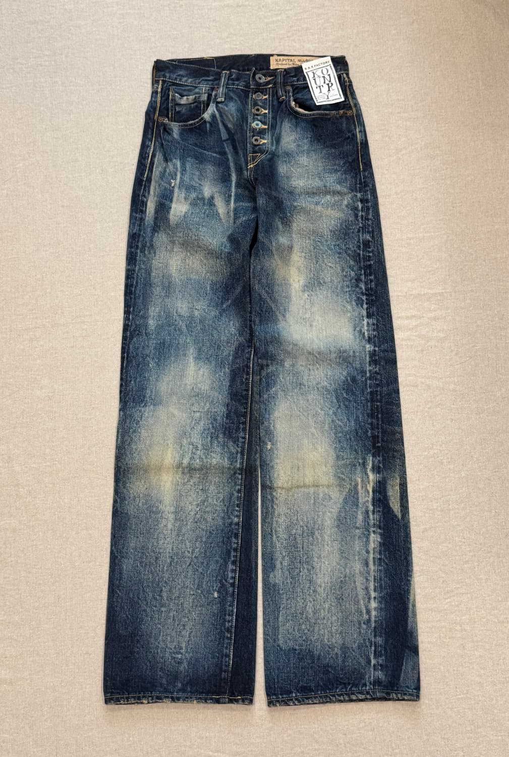 캐피탈 올드 컨트리 워시드 데님 팬츠 상품이미지5
