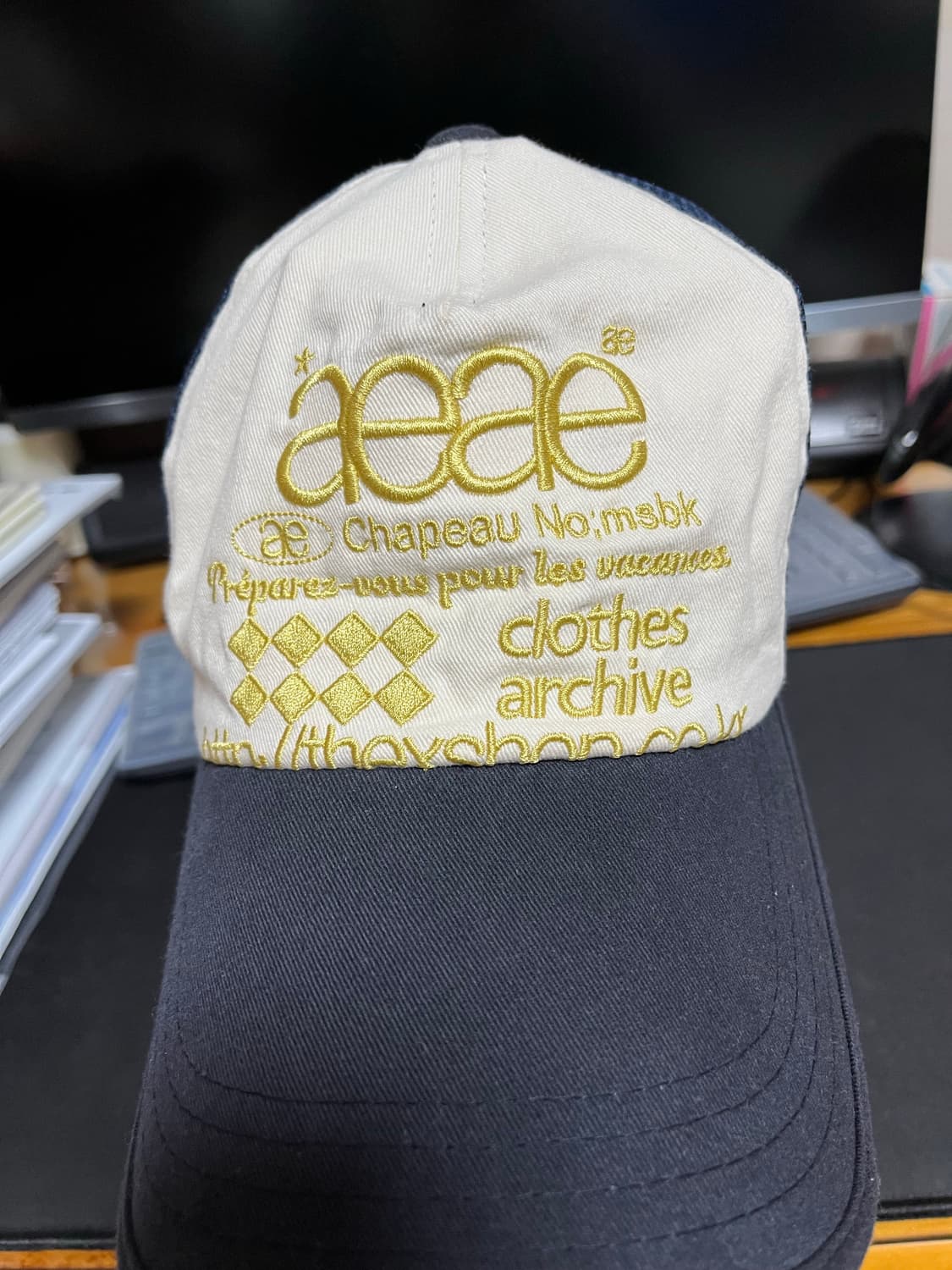 Aeae x the x shop 트러커캡 상품이미지1