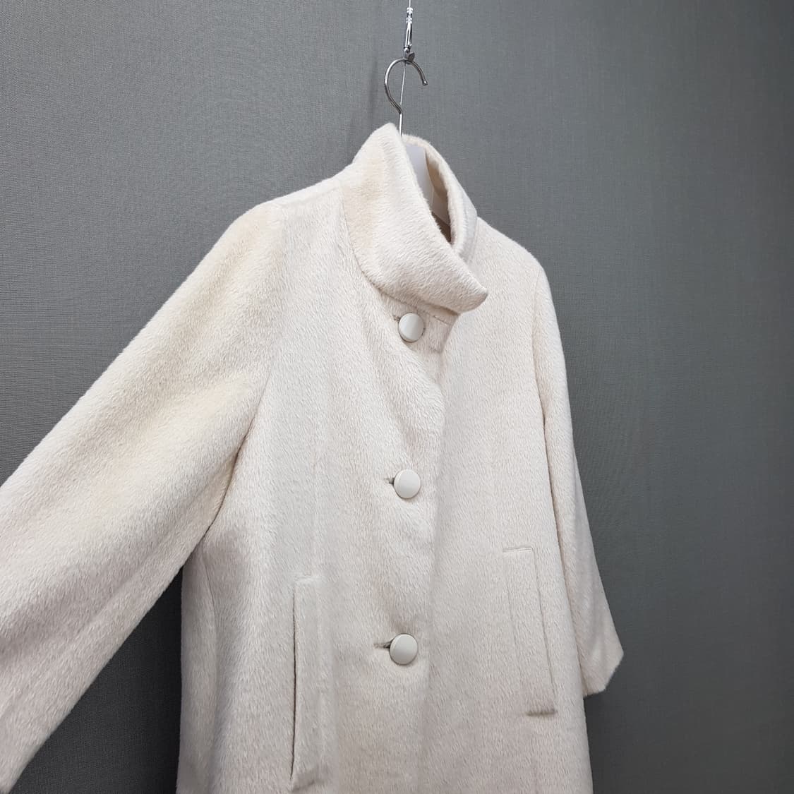 한섬 타임 라마 혼방 코트 82-94-160사이즈 상품이미지3