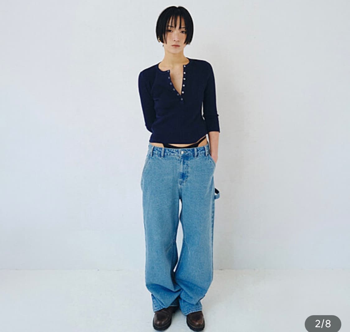 플리즈프로젝트 데님 라이트블루 상품이미지2