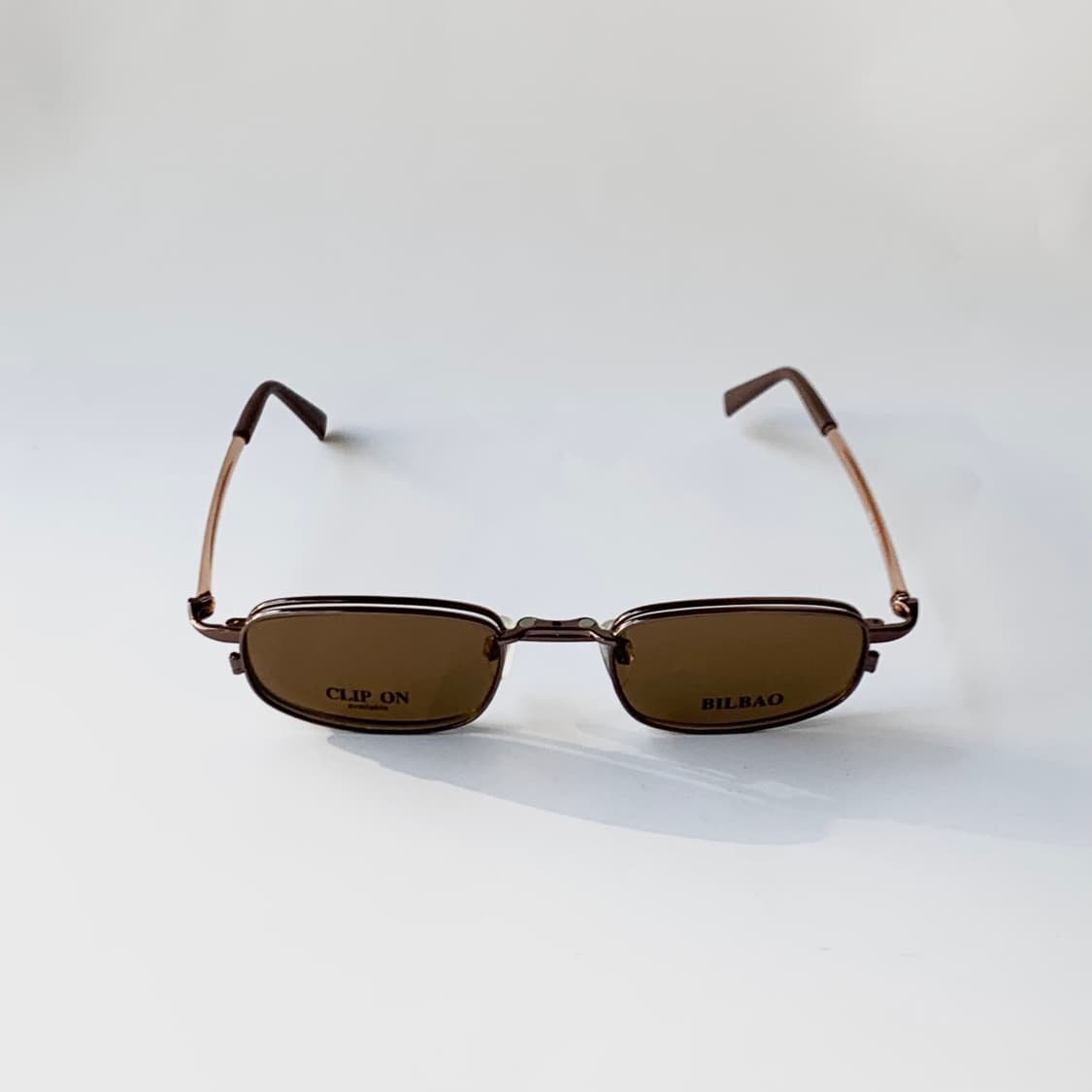 759 데드스탁 마그네틱 덮경 딥브라운 클립온 선글라스 스페인 빈티지안경 상품이미지2