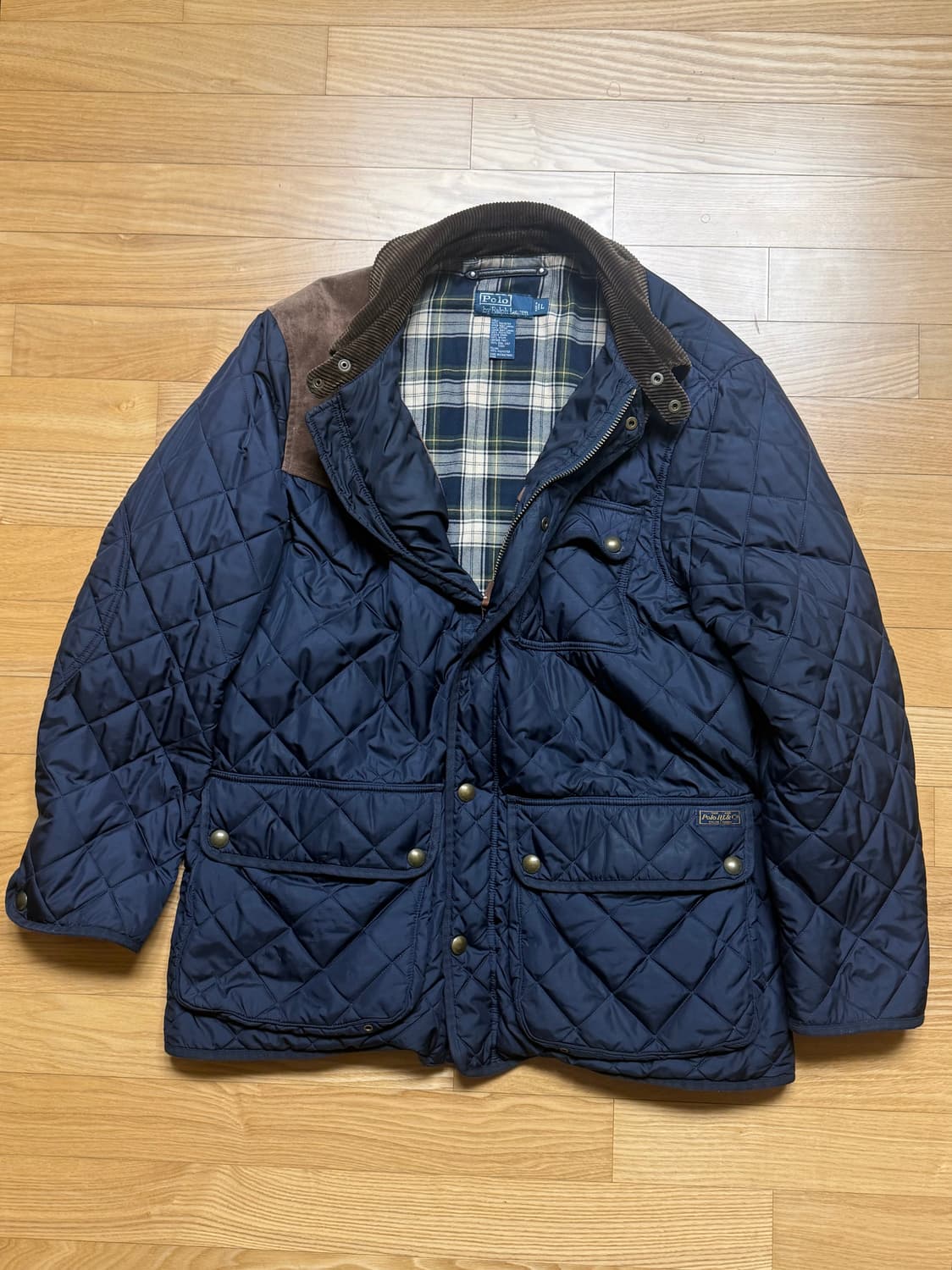폴로 헌팅 퀼팅 자켓 상품이미지3