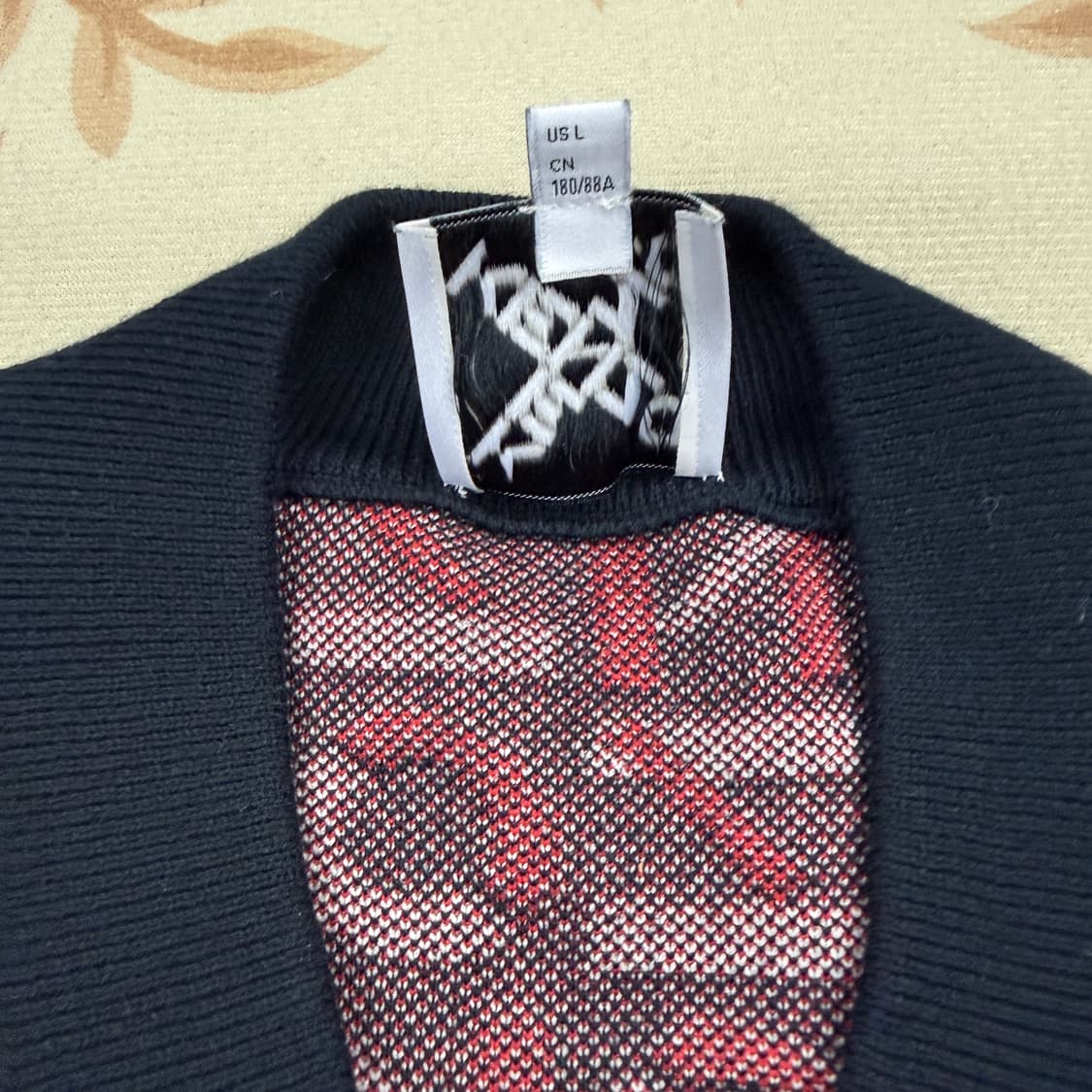 (L)겐조 Kenzo 스펠아웃 니트집업 상품이미지3