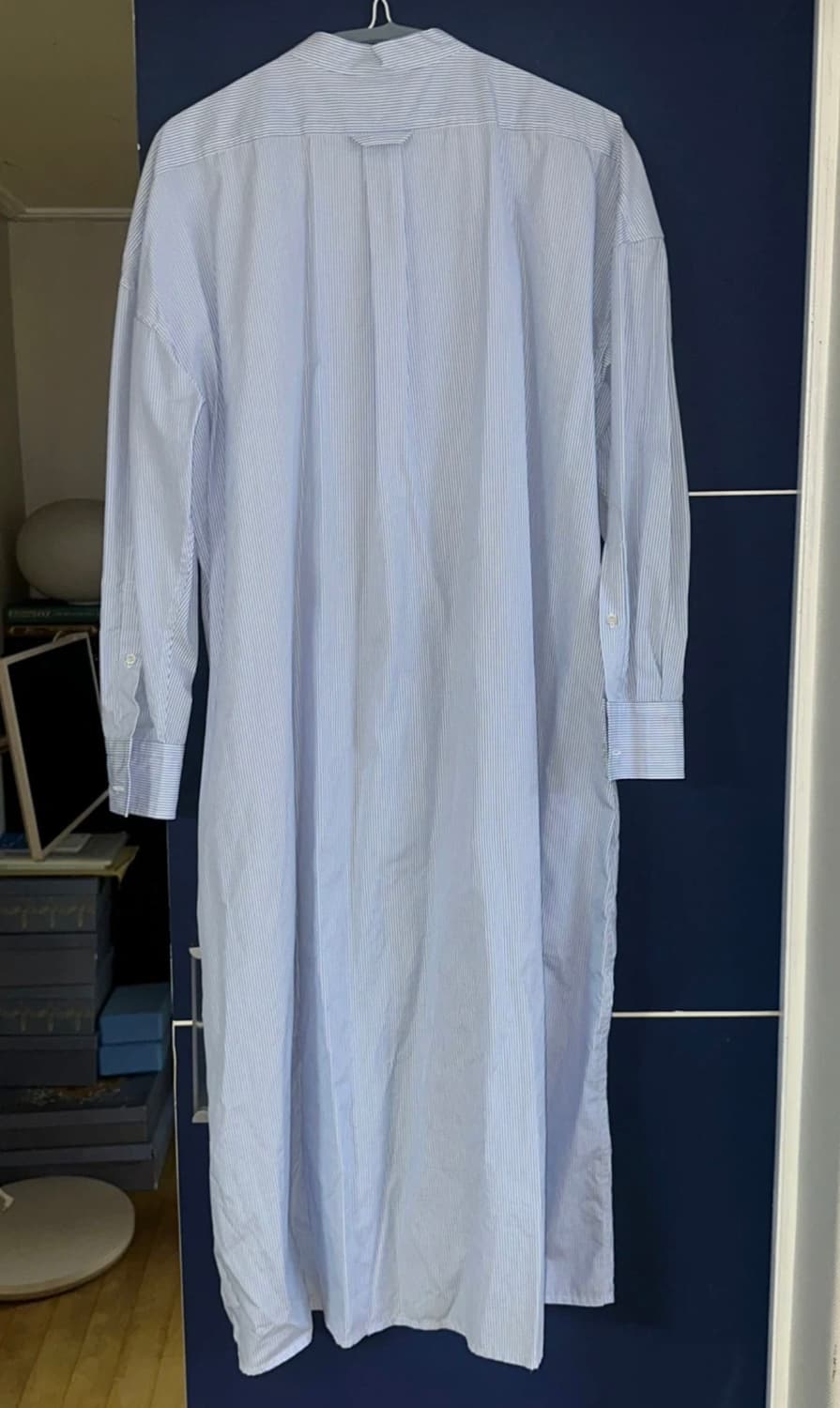 보테가베네타 스트라이프 셔츠 롱 원피스 38사이즈 상품이미지2