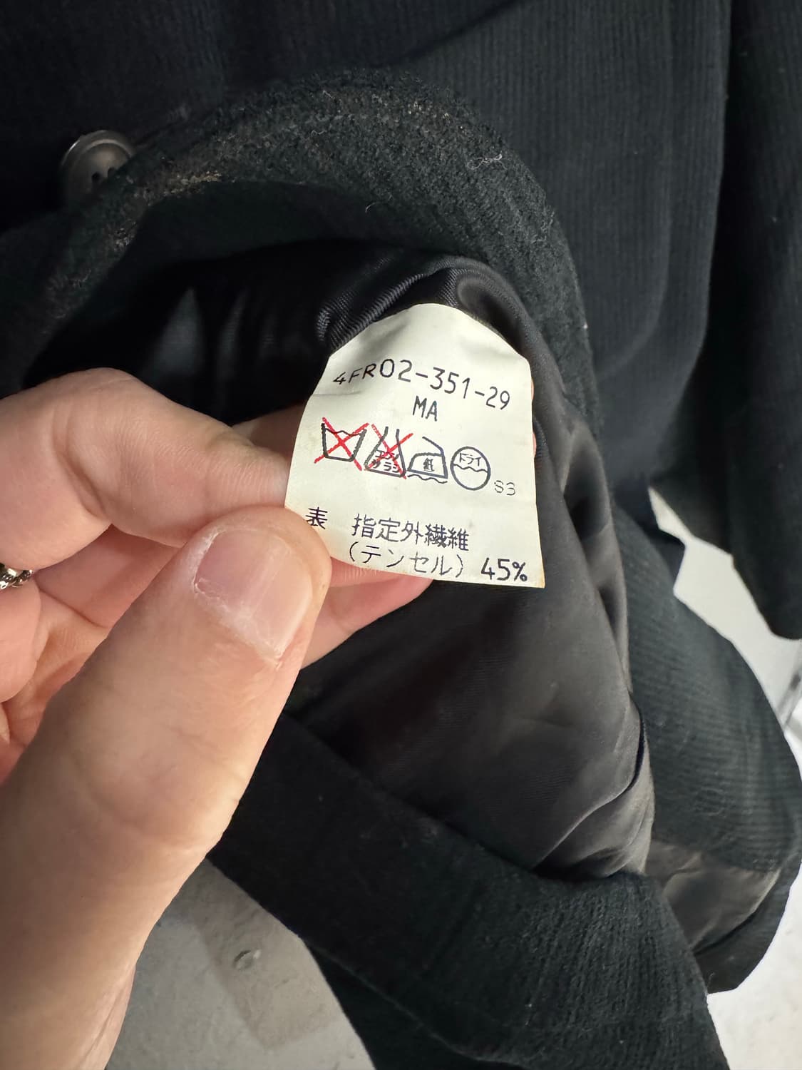 알레그리 스탠드카라 5B 코듀로이 자켓 상품이미지6