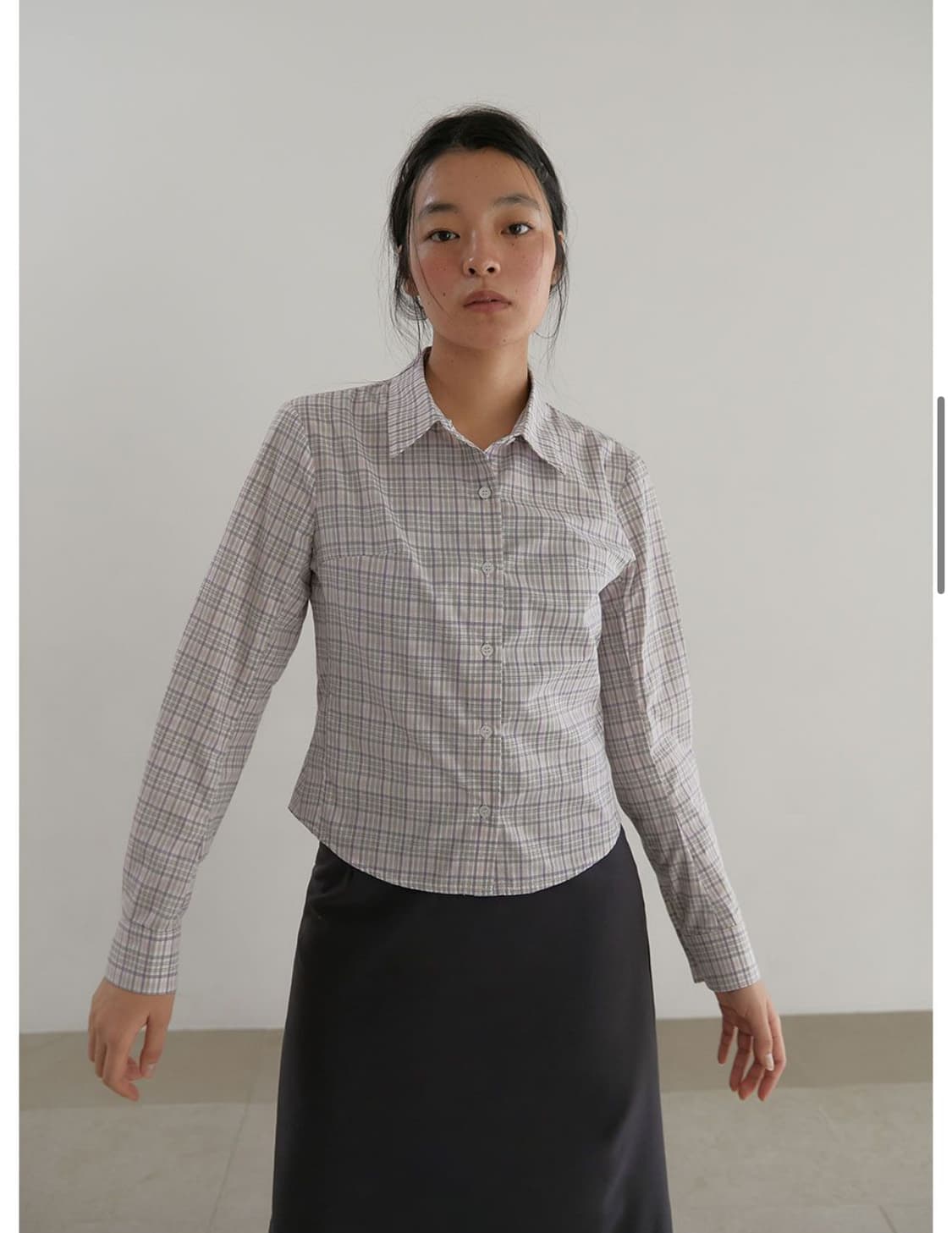 check shirt pink 상품이미지3