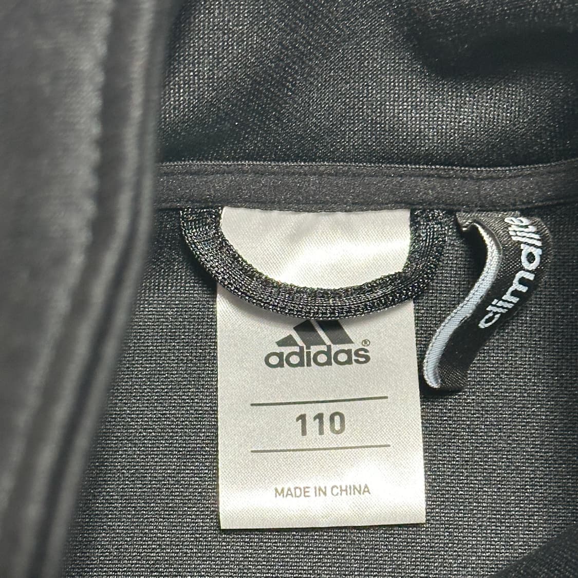 110 아디다스 삼선 블랙 트랙탑 상품이미지3