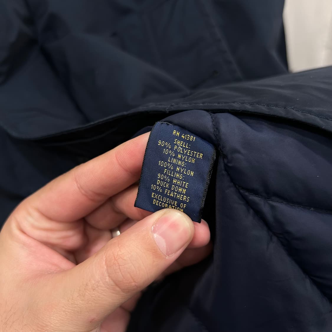 폴로 랄프로렌 덕다운 커뮤터 피코트 상품이미지4