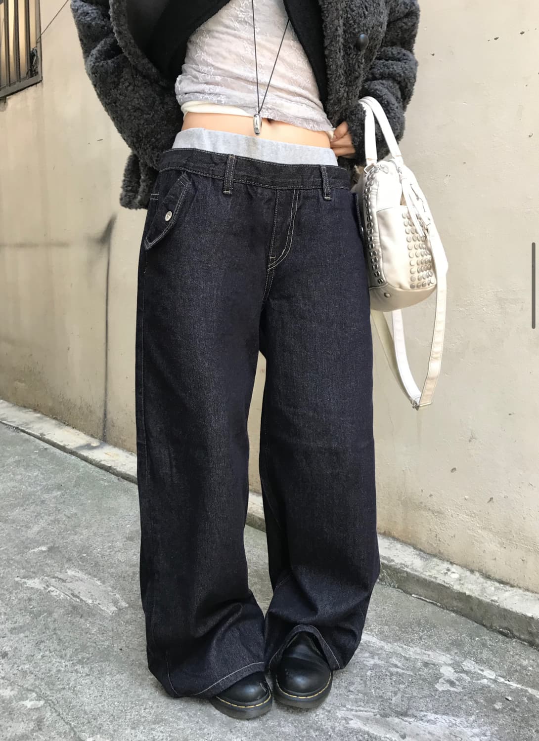 hevib 헤비브 밴딩청바지S (원가:41,000원) 상품이미지1