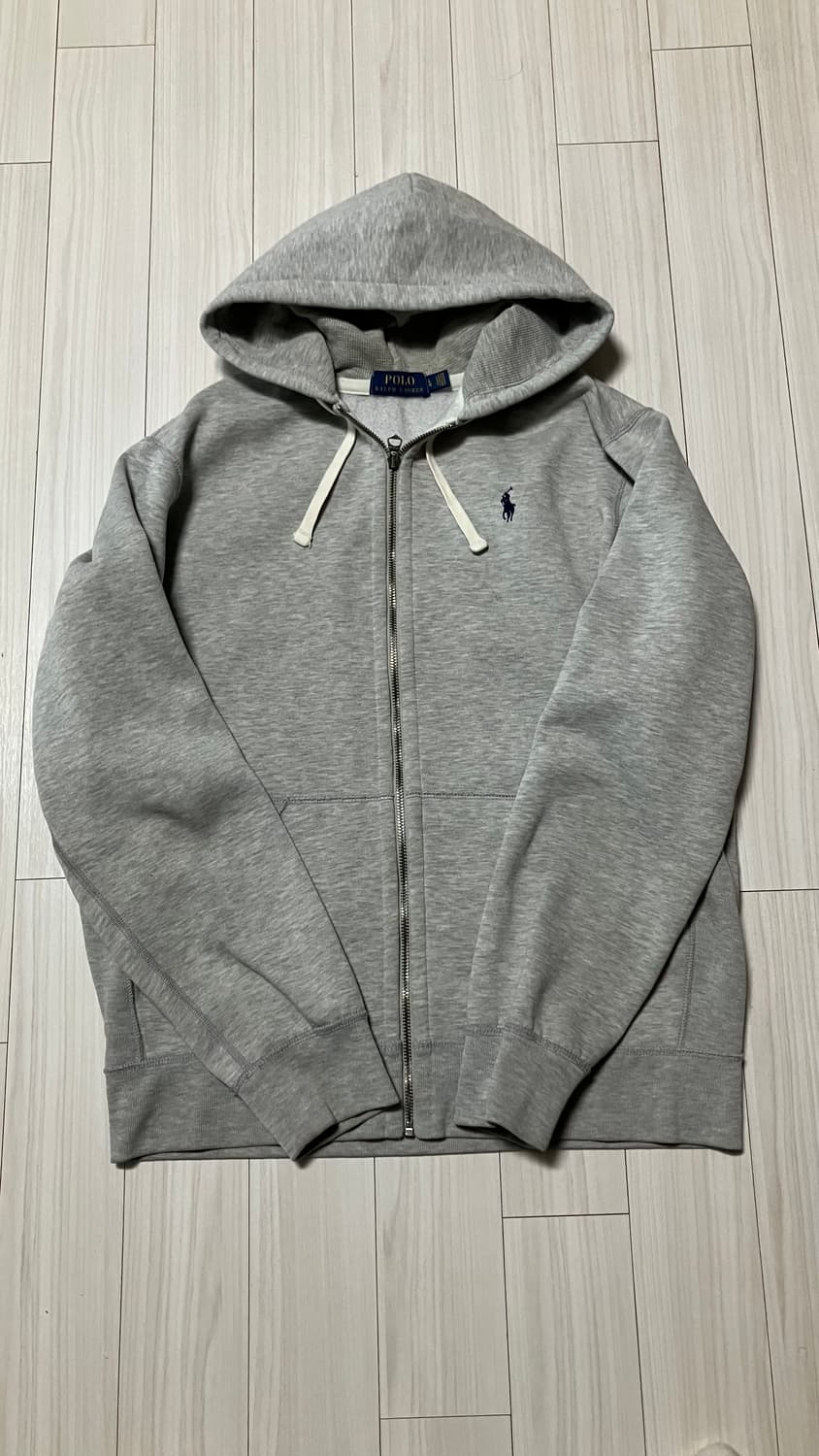 폴로 그레이 후드집업 (기모o) 상품이미지1