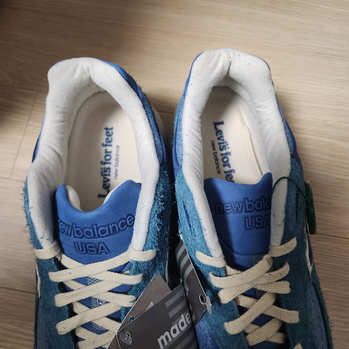 신품 뉴발란스 x 리바이스  280 990v3 blue levi's 상품이미지5