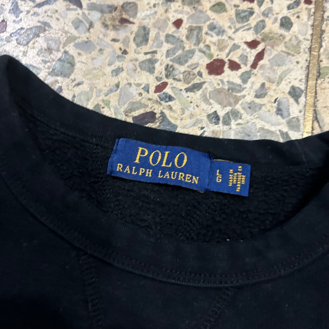 폴로 (POLO RalphLauren) 블랙 맨투맨 상품이미지4