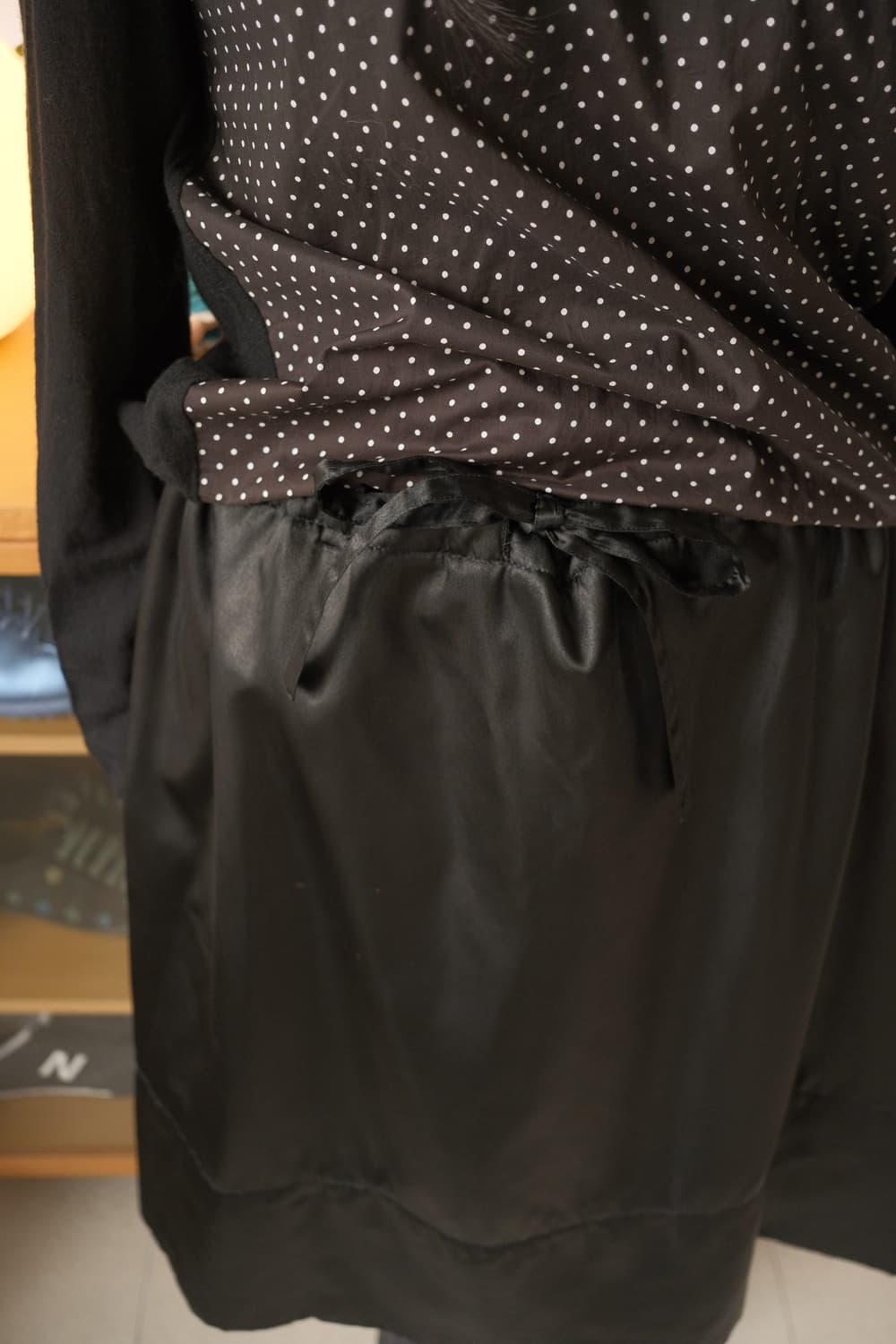 98s Padded satin skirt 상품이미지4