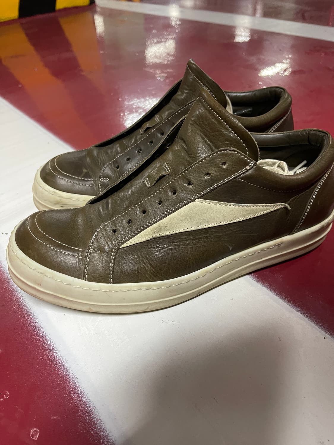 릭반스 릭오웬스 스니커즈 41사이즈 팝니다 상품이미지1