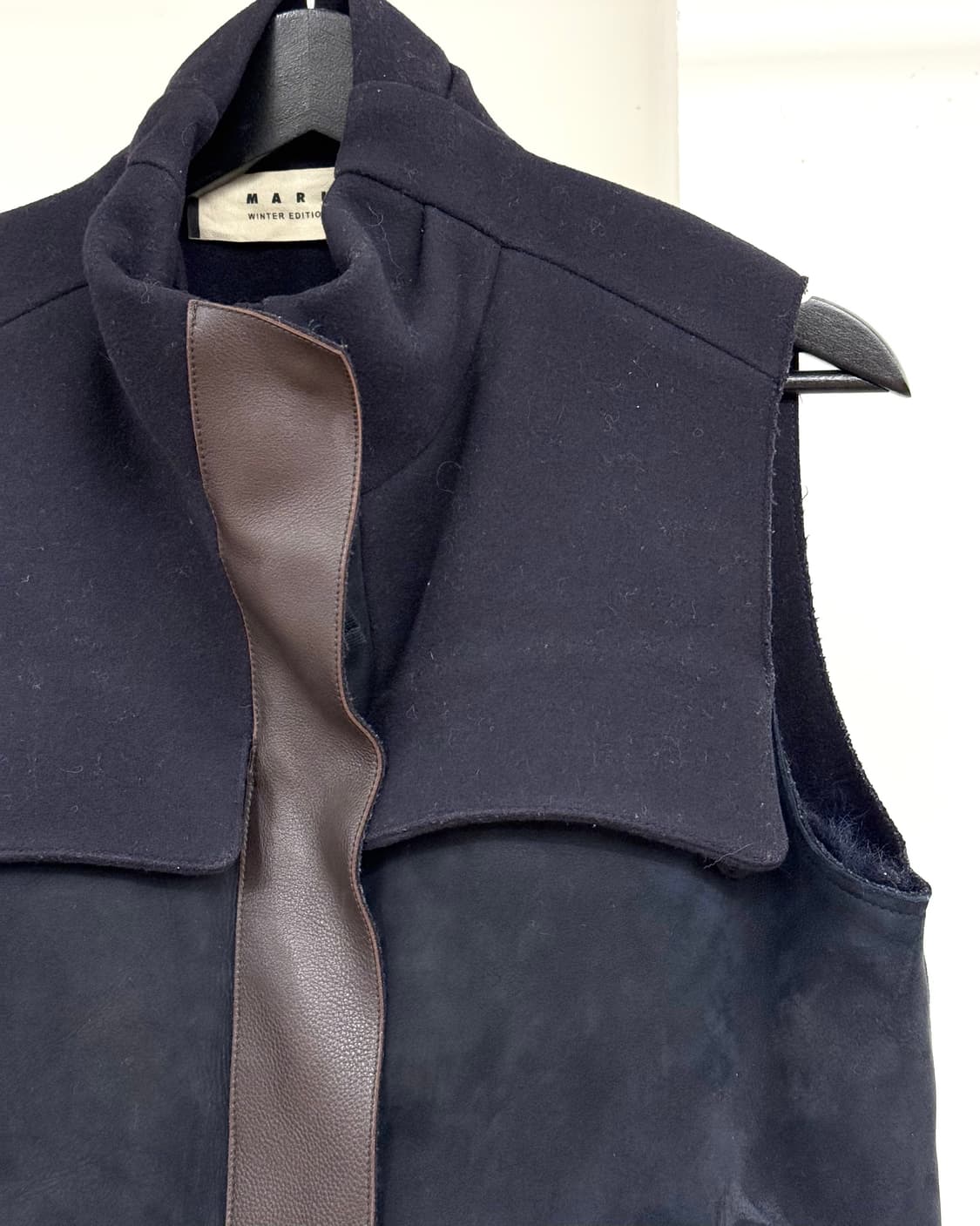 마르니 블랙 시어링 퍼 자켓 상품이미지4