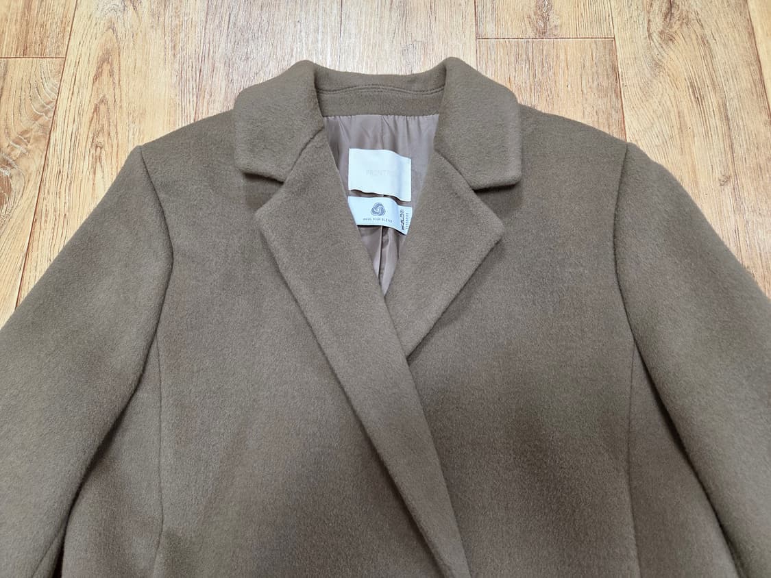 프론트로우(FRONTROW) 캐시울 벨티드 싱글코트 55 상품이미지5