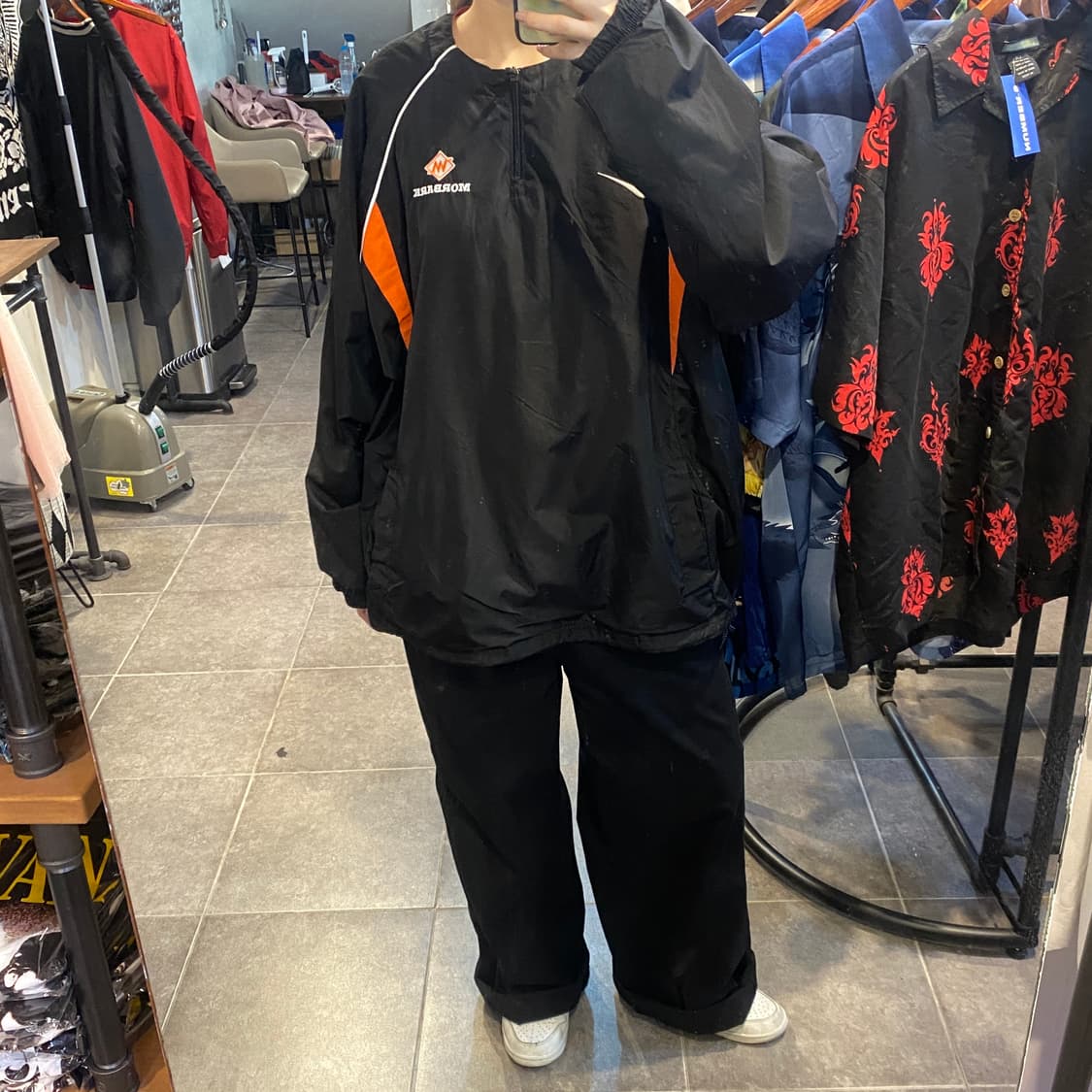 [NO.9] Nike 반집업 웜업 블랙 상품이미지4