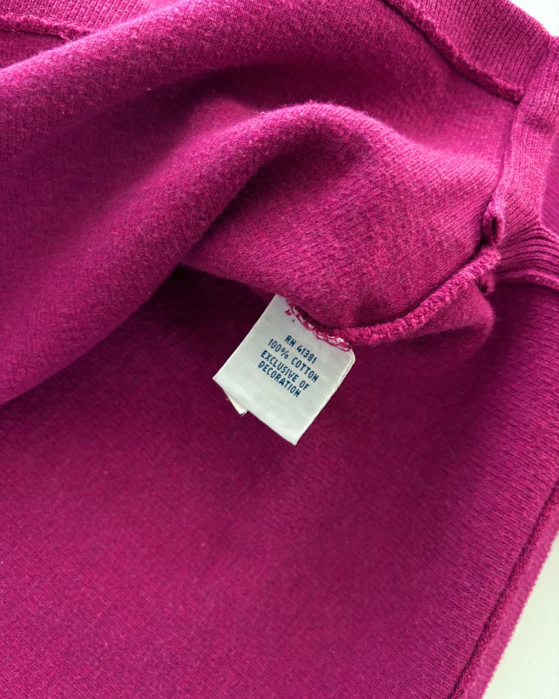 Polo 폴로 랄프로렌 신형 마젠타컬러 코튼 하프집업 상품이미지6