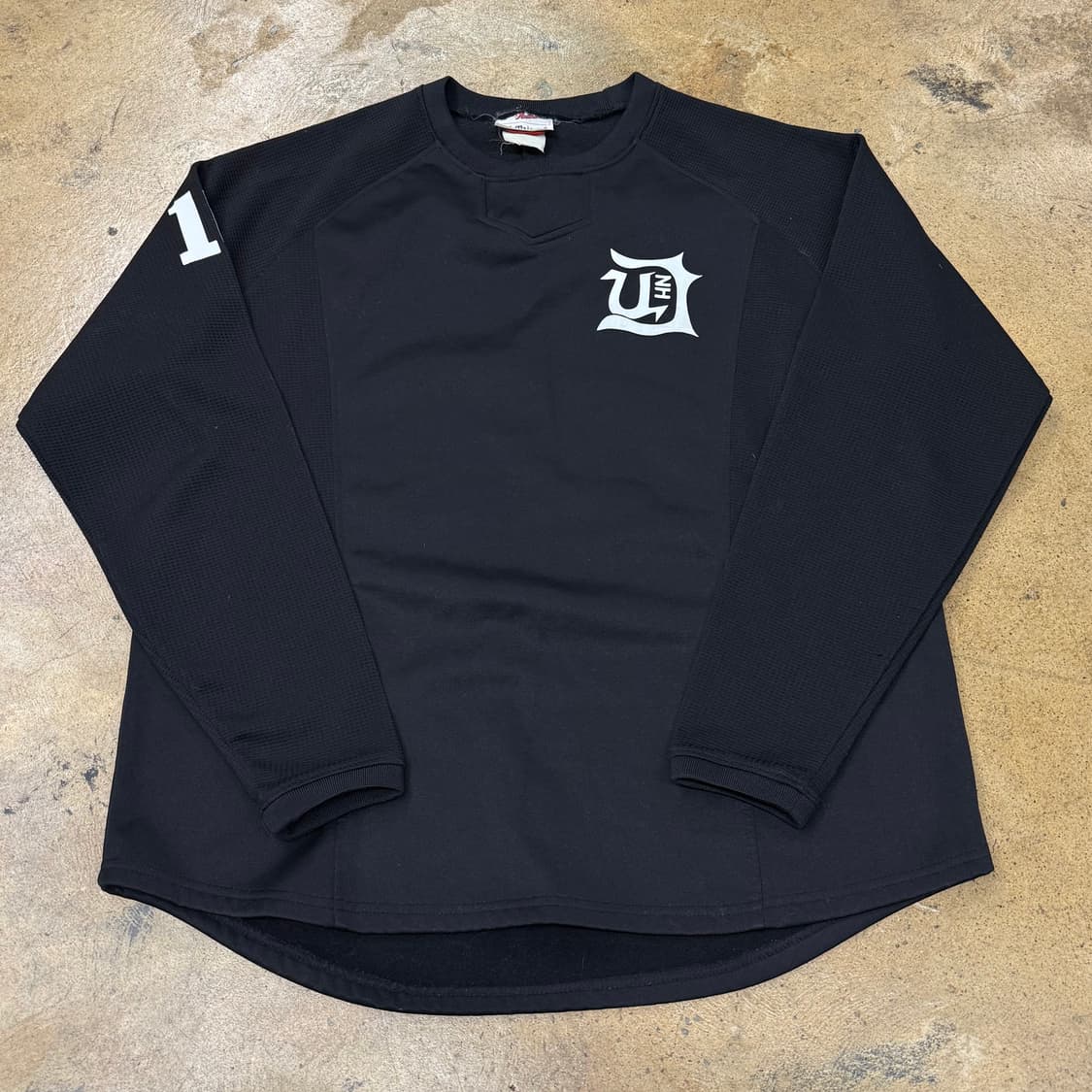 [정품] 마제스틱 NH 블랙 야구 긴팔 티셔츠 b19 상품이미지2