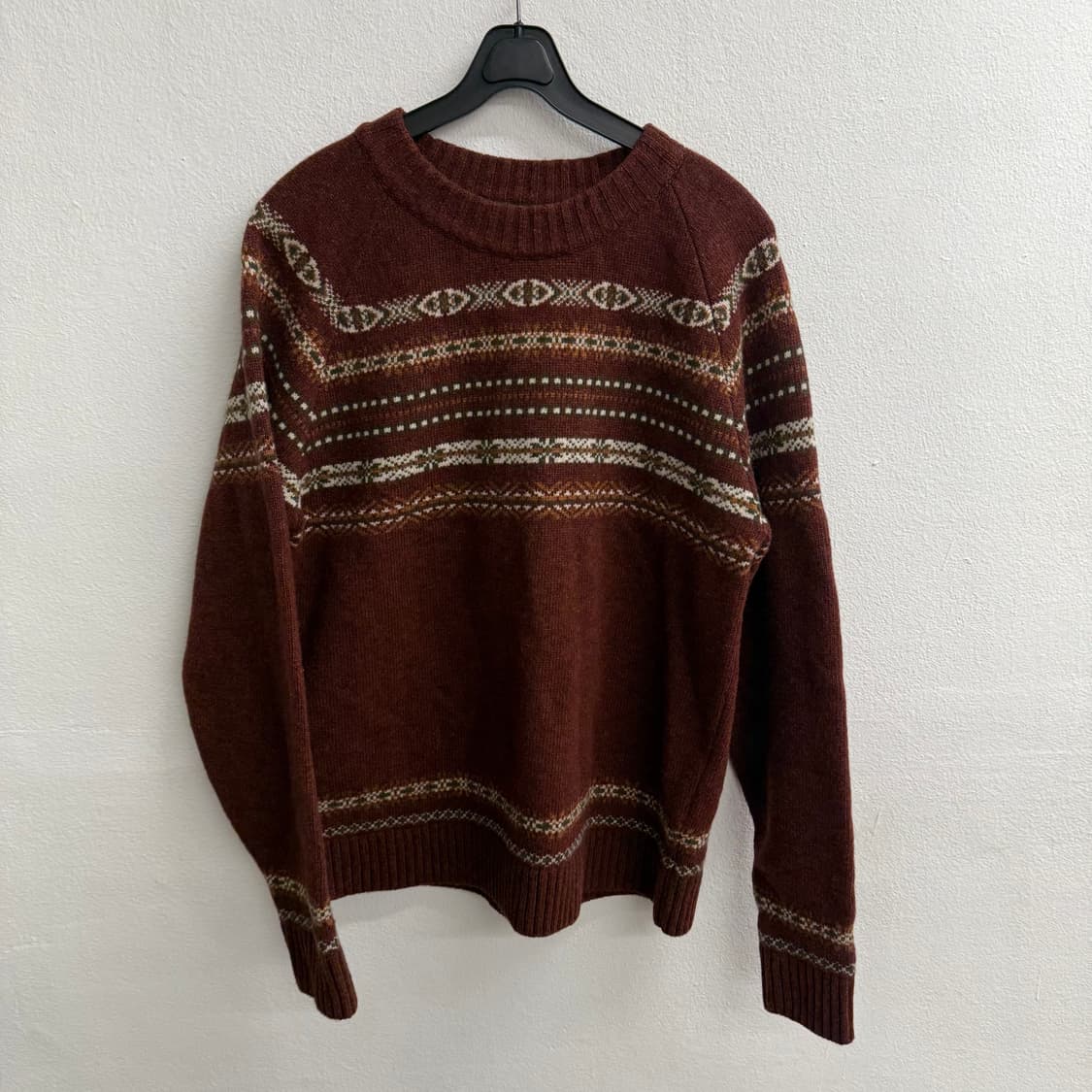 부기홀리데이 아메리칸 빈티지 울 니트 M 상품이미지1