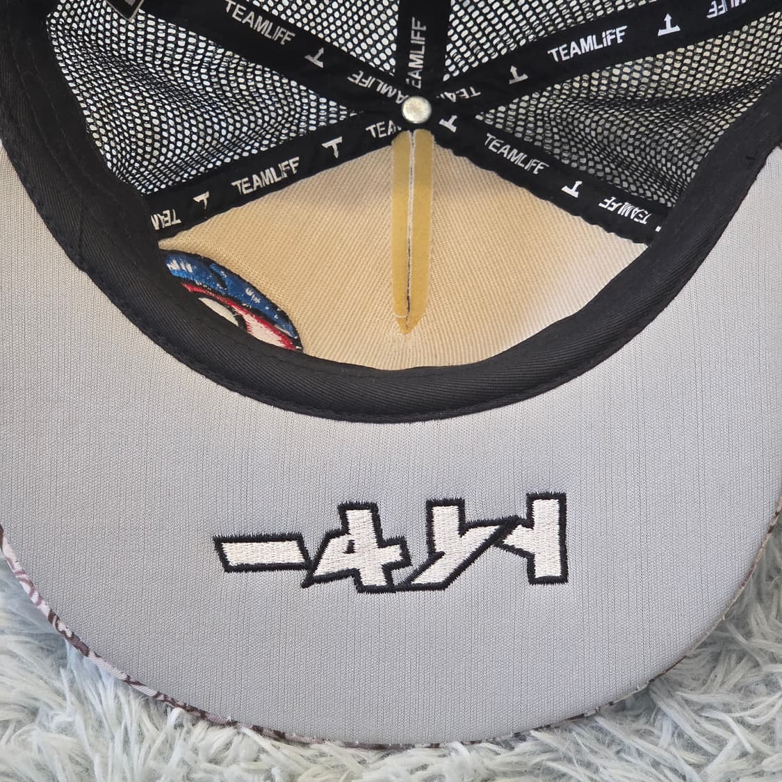 L7-2:팀라이프 토이어 그래픽 메쉬 스냅백 57-59cm 상품이미지7
