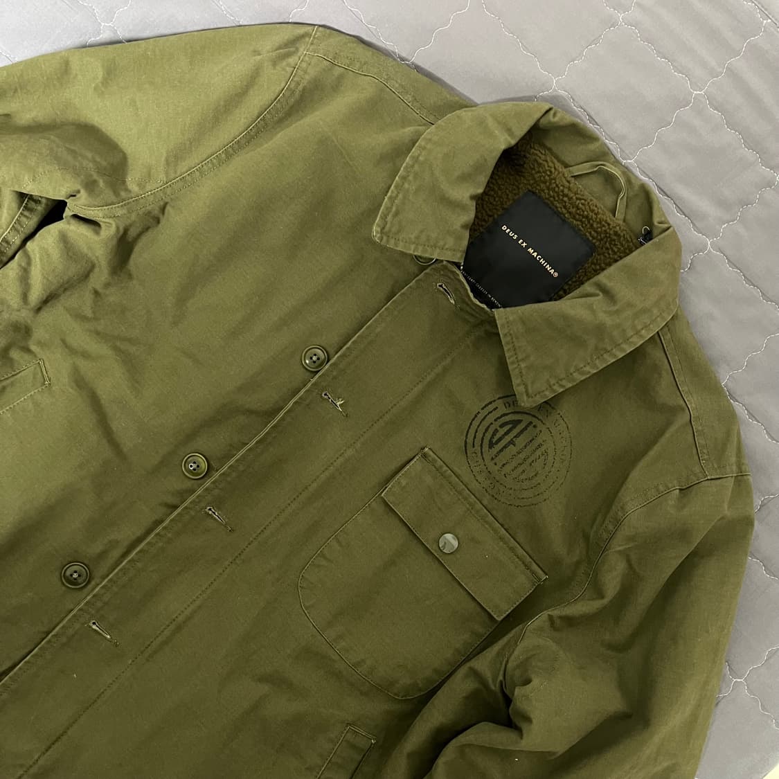 데우스 엑스 마키나 A-2 덱 자켓 올리브 S 상품이미지1
