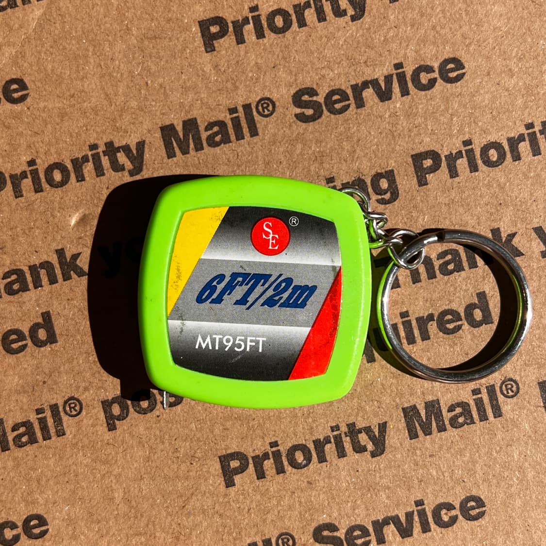 90s vtg SE Tape Measure Keyring 상품이미지1