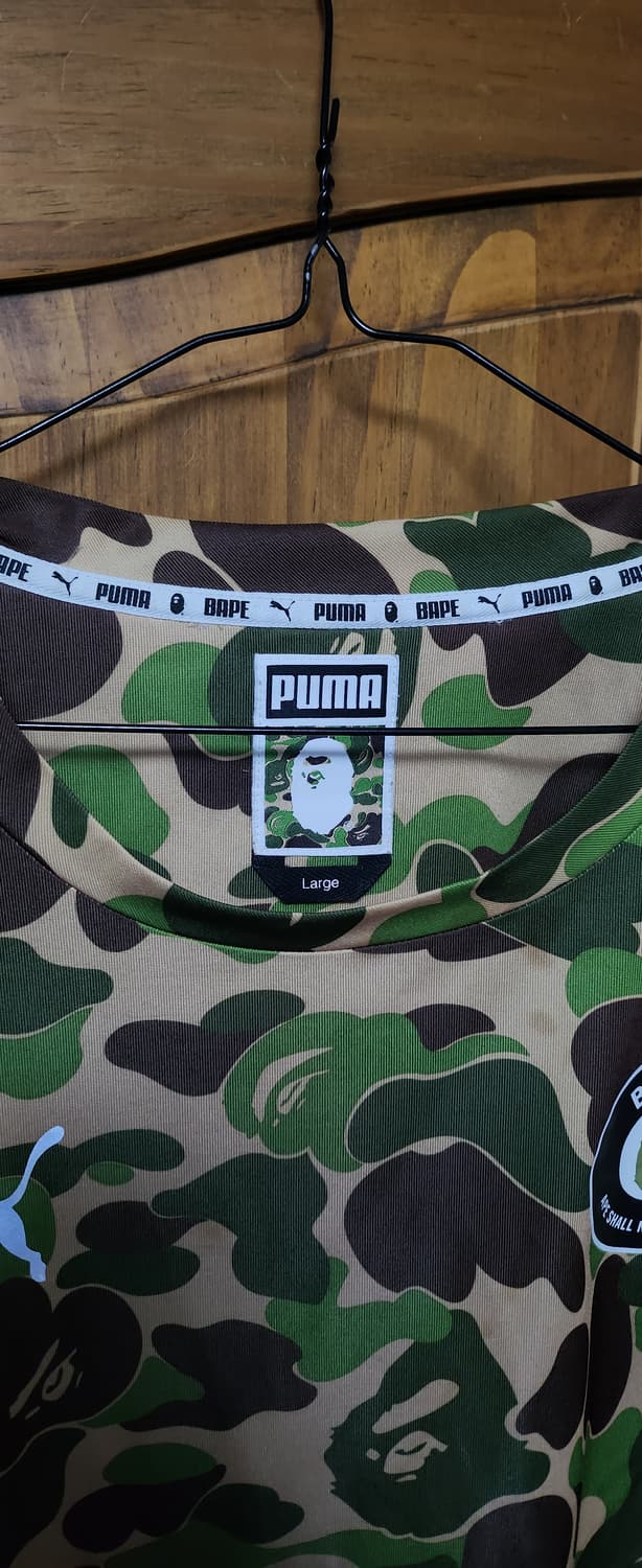 [L] 베이프 BAPE FC 퓨마 티셔츠 상품이미지2