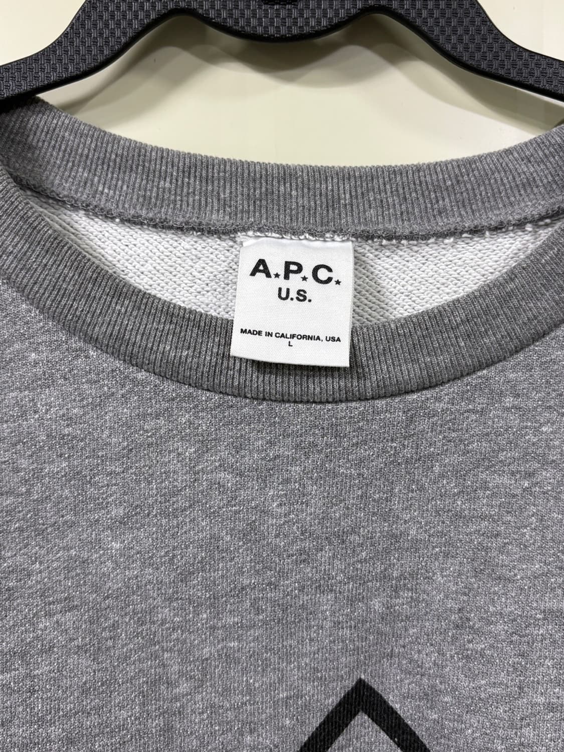 A.P.C 아페쎄 USA 셔먼 로고 스웻셔츠 상품이미지2