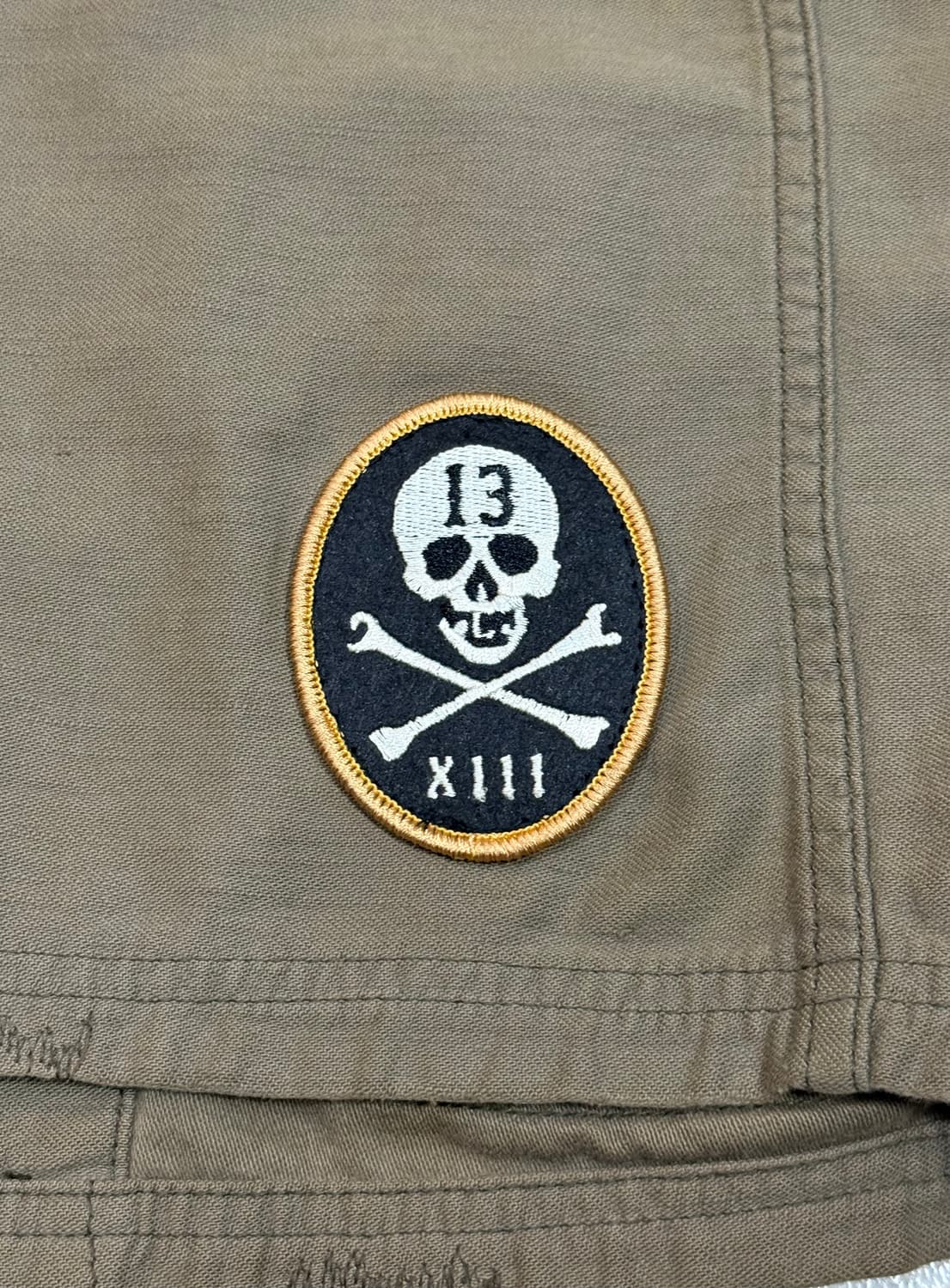 히스테릭 글래머 아카이브 스터드 해골 패치 핀 디테일 폭탄 자켓 상품이미지6