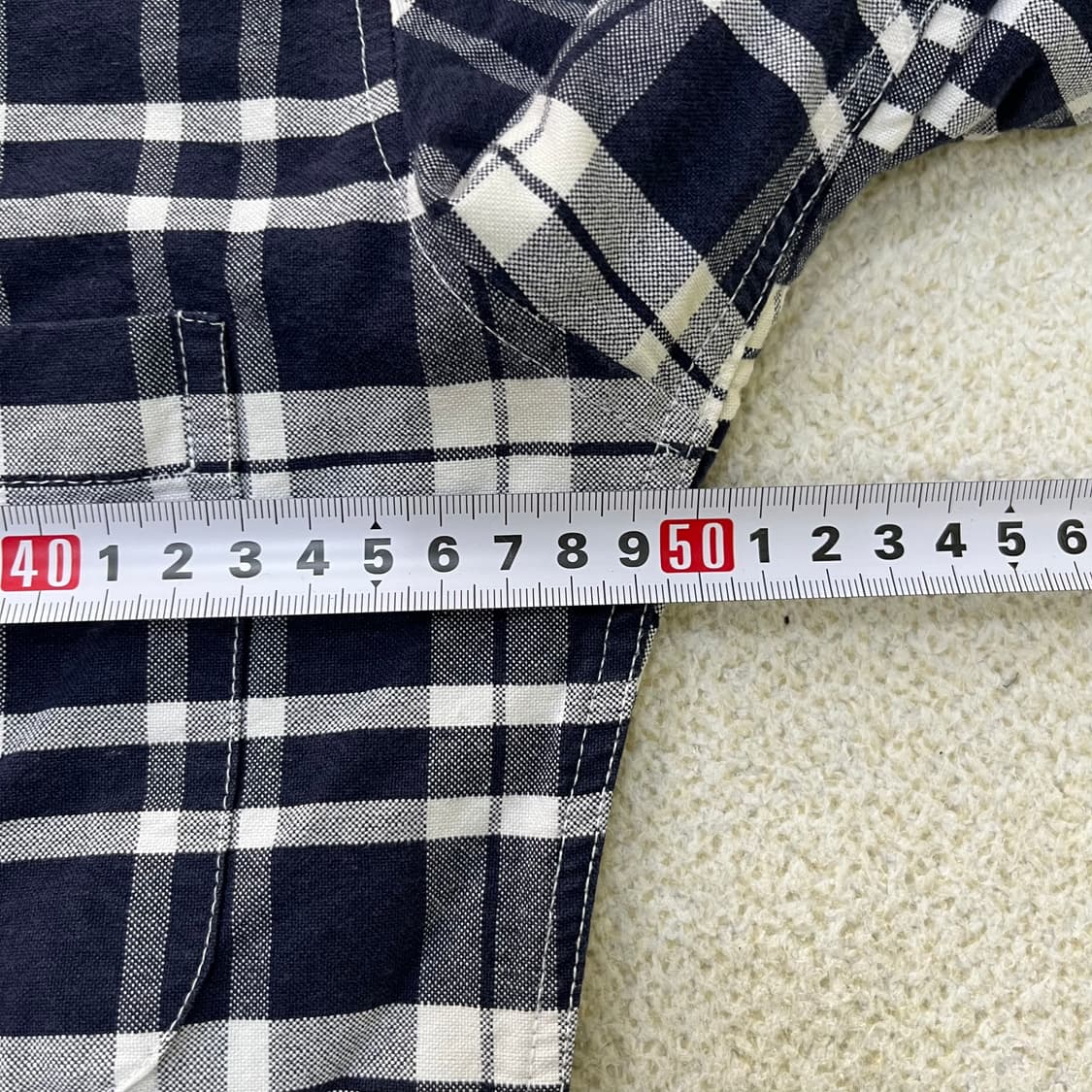 1 빈티지 체크 셔츠 0601M1 상품이미지7