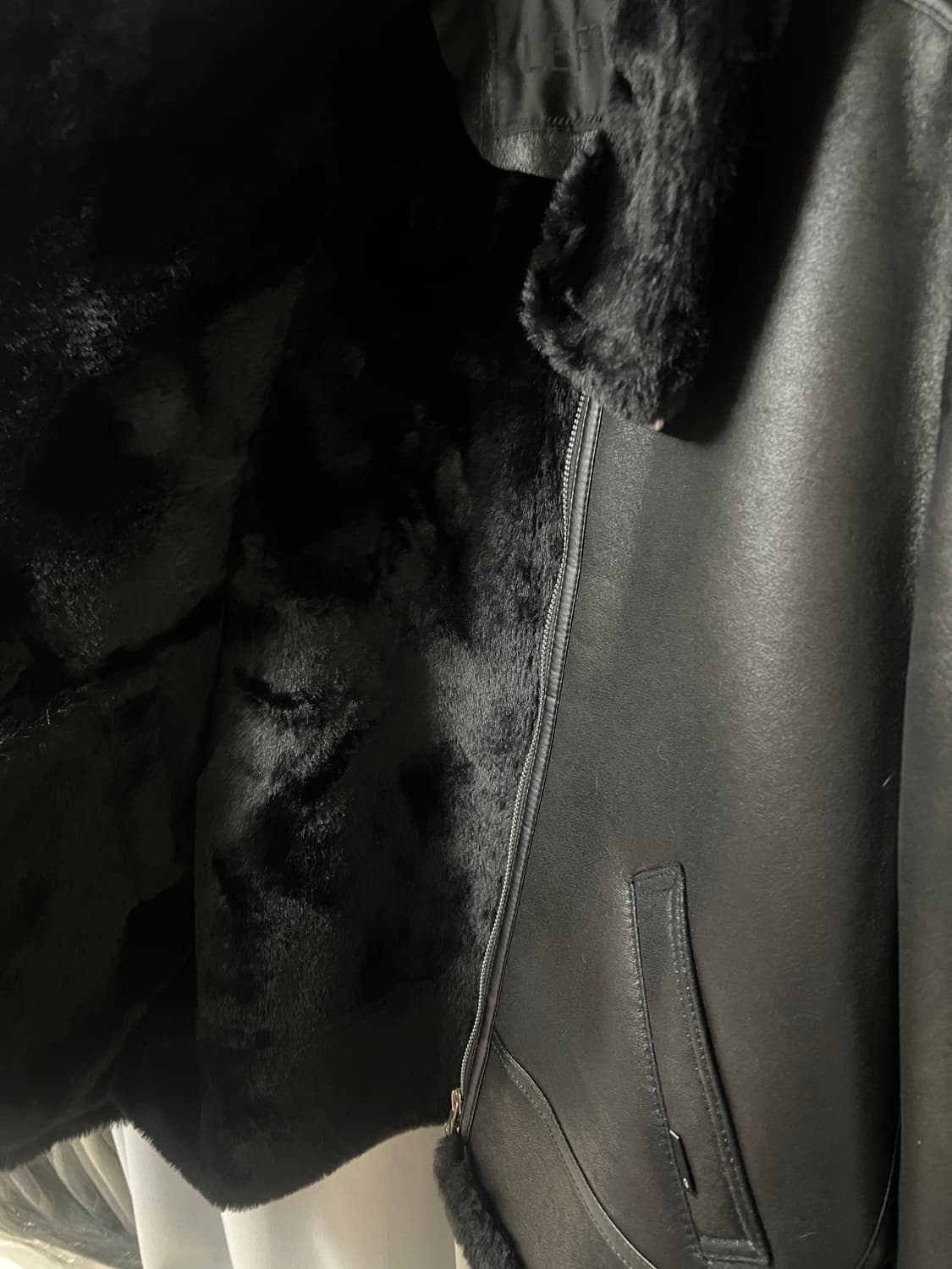 무스탕 (블랙)  상품이미지3