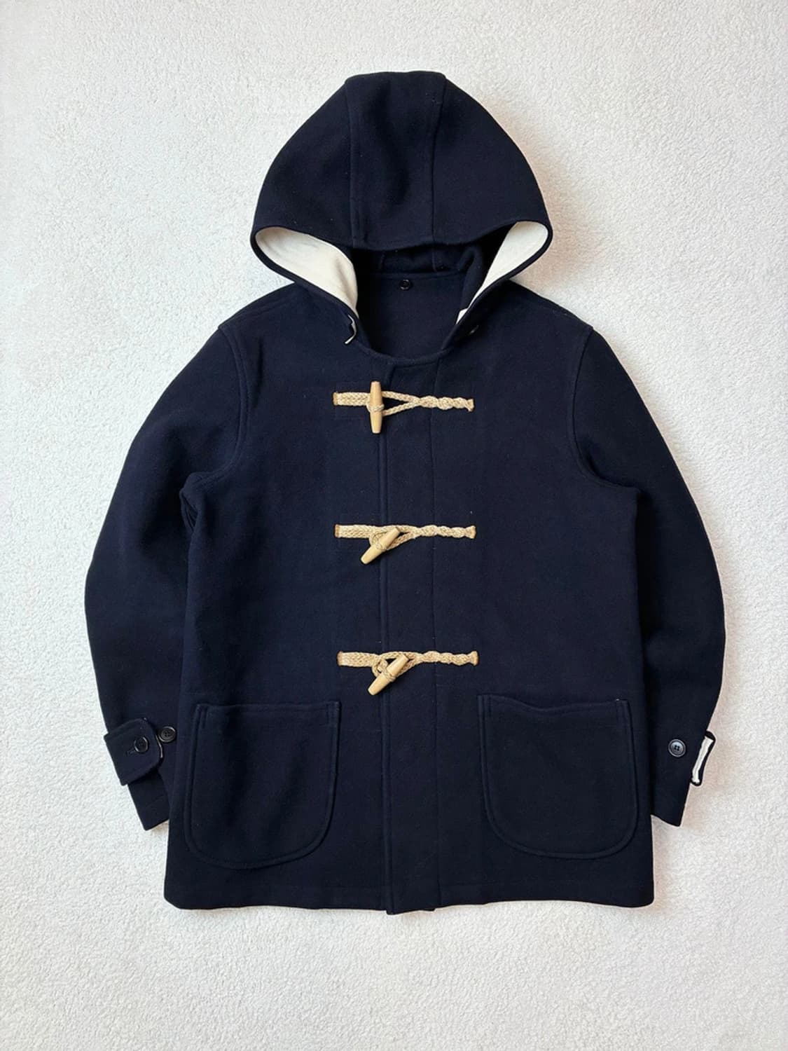 비바스튜디오 시그니처 더플 후디 코트 PN5906 상품이미지1